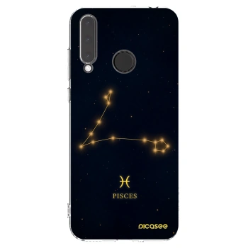 Picasee átlátszó szilikon tok az alábbi mobiltelefonokra Honor 20 Lite - PISCES
