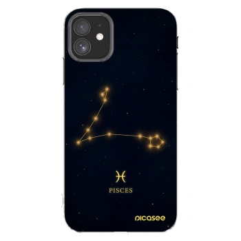 Picasee átlátszó szilikon tok az alábbi mobiltelefonokra Apple iPhone 11 - PISCES