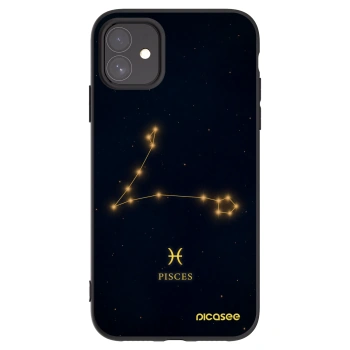 Picasee fekete szilikon tok az alábbi mobiltelefonokra Apple iPhone 11 - PISCES