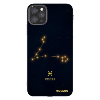 Picasee átlátszó szilikon tok az alábbi mobiltelefonokra Apple iPhone 11 Pro Max - PISCES