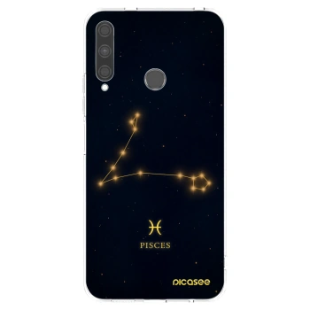 Picasee átlátszó szilikon tok az alábbi mobiltelefonokra Huawei P40 Lite E - PISCES