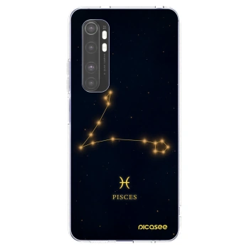 Picasee átlátszó szilikon tok az alábbi mobiltelefonokra Xiaomi Mi Note 10 Lite - PISCES