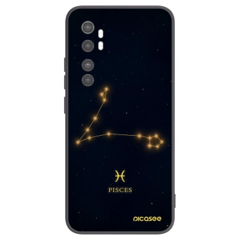 Picasee fekete szilikon tok az alábbi mobiltelefonokra Xiaomi Mi Note 10 Lite - PISCES