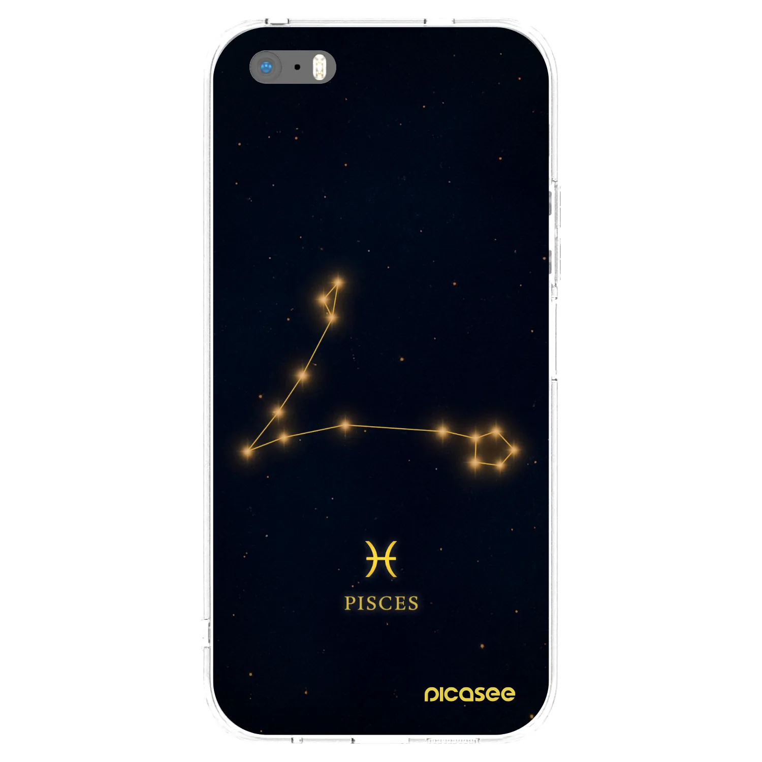 Picasee átlátszó szilikon tok az alábbi mobiltelefonokra Apple iPhone 6 Plus/6S Plus - PISCES