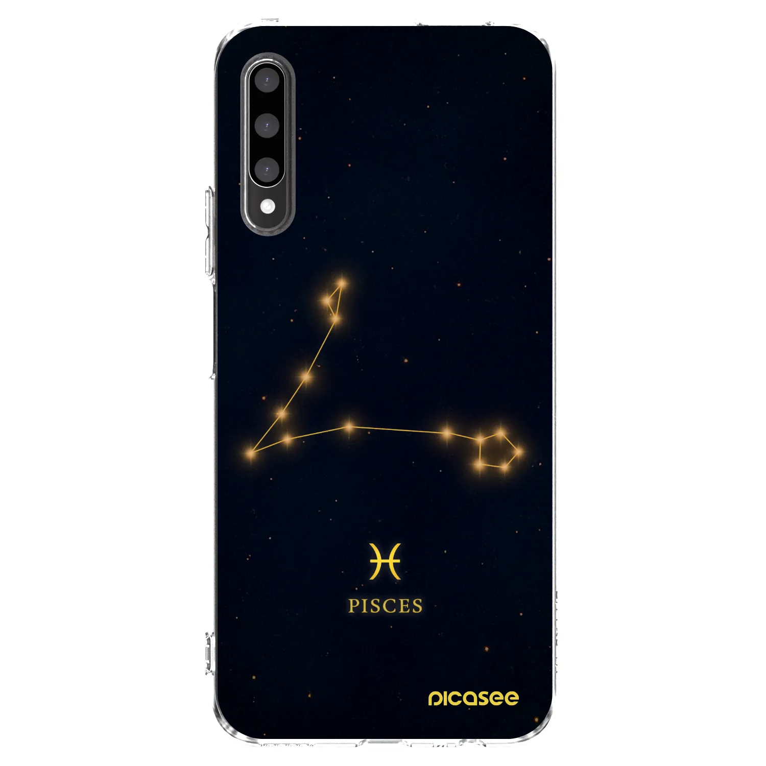 Picasee átlátszó szilikon tok az alábbi mobiltelefonokra Honor 9X Pro - PISCES