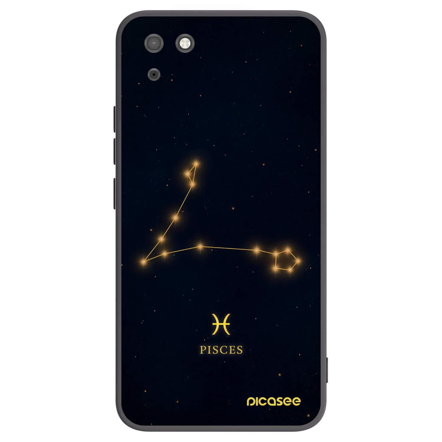 Picasee fekete szilikon tok az alábbi mobiltelefonokra Huawei Y5P - PISCES