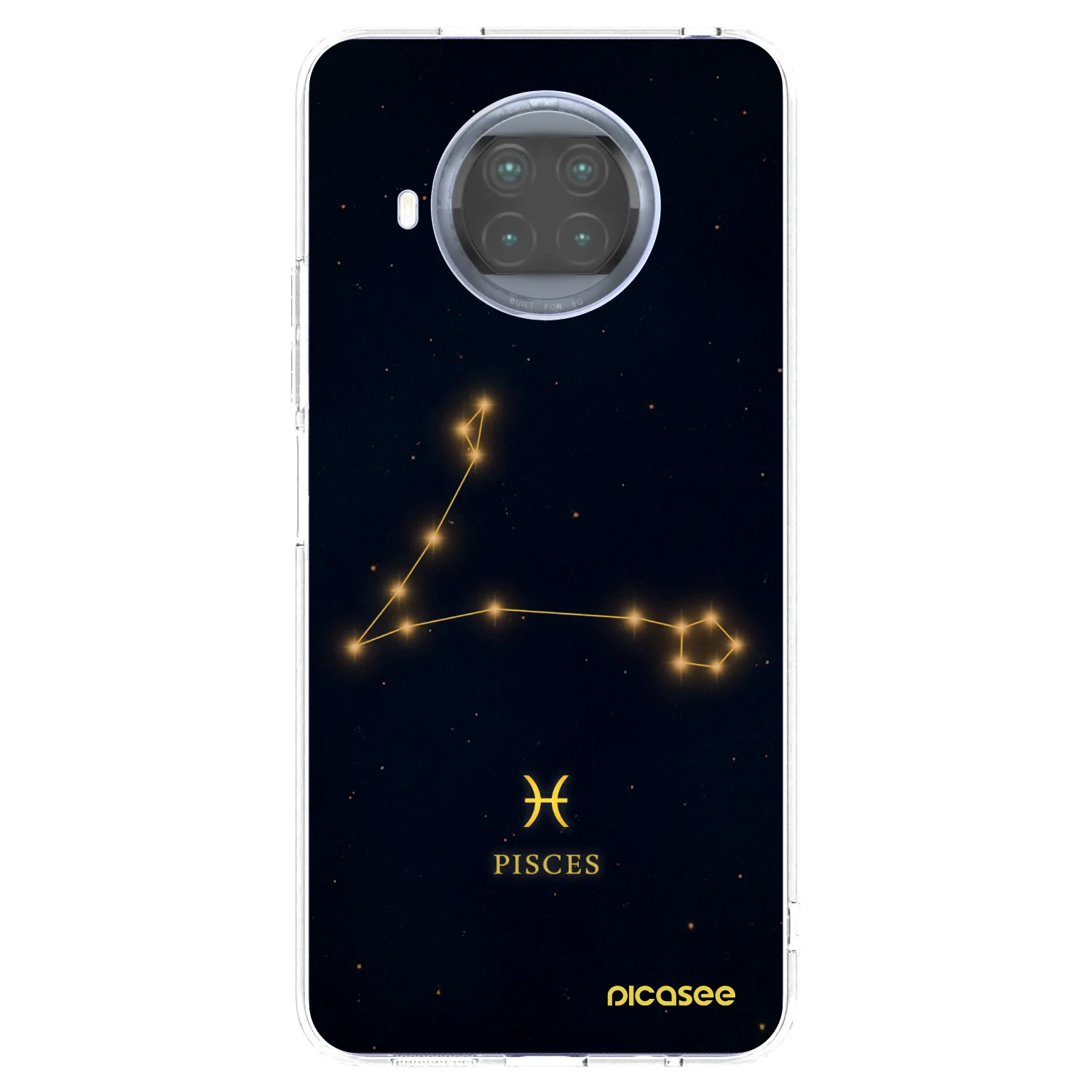 Picasee átlátszó szilikon tok az alábbi mobiltelefonokra Xiaomi Mi 10T Lite - PISCES