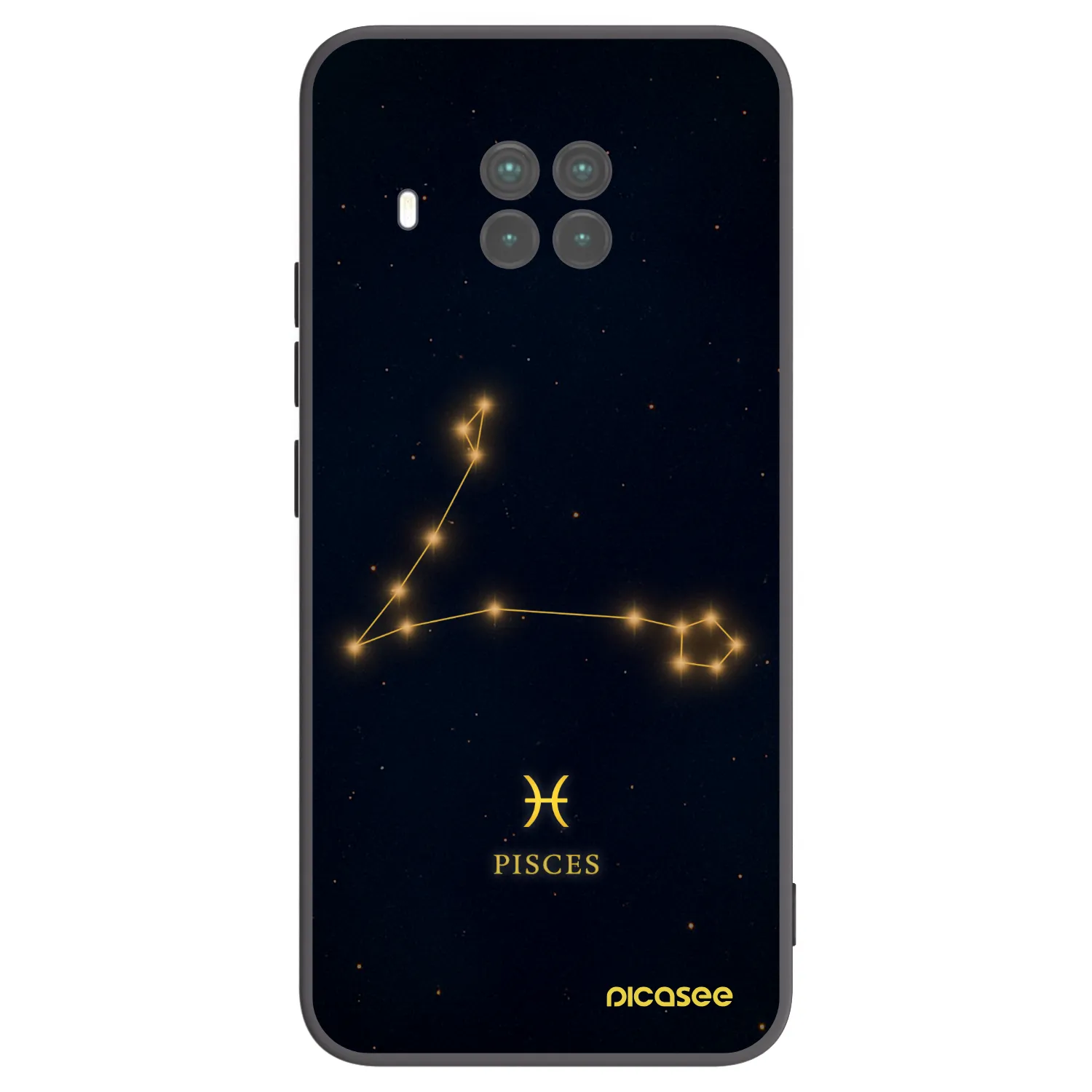 Picasee fekete szilikon tok az alábbi mobiltelefonokra Xiaomi Mi 10T Lite - PISCES