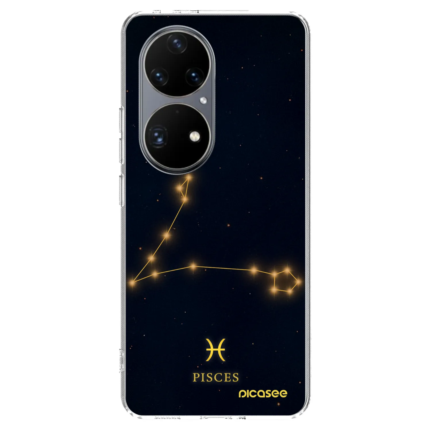 Picasee átlátszó szilikon tok az alábbi mobiltelefonokra Huawei P50 - PISCES