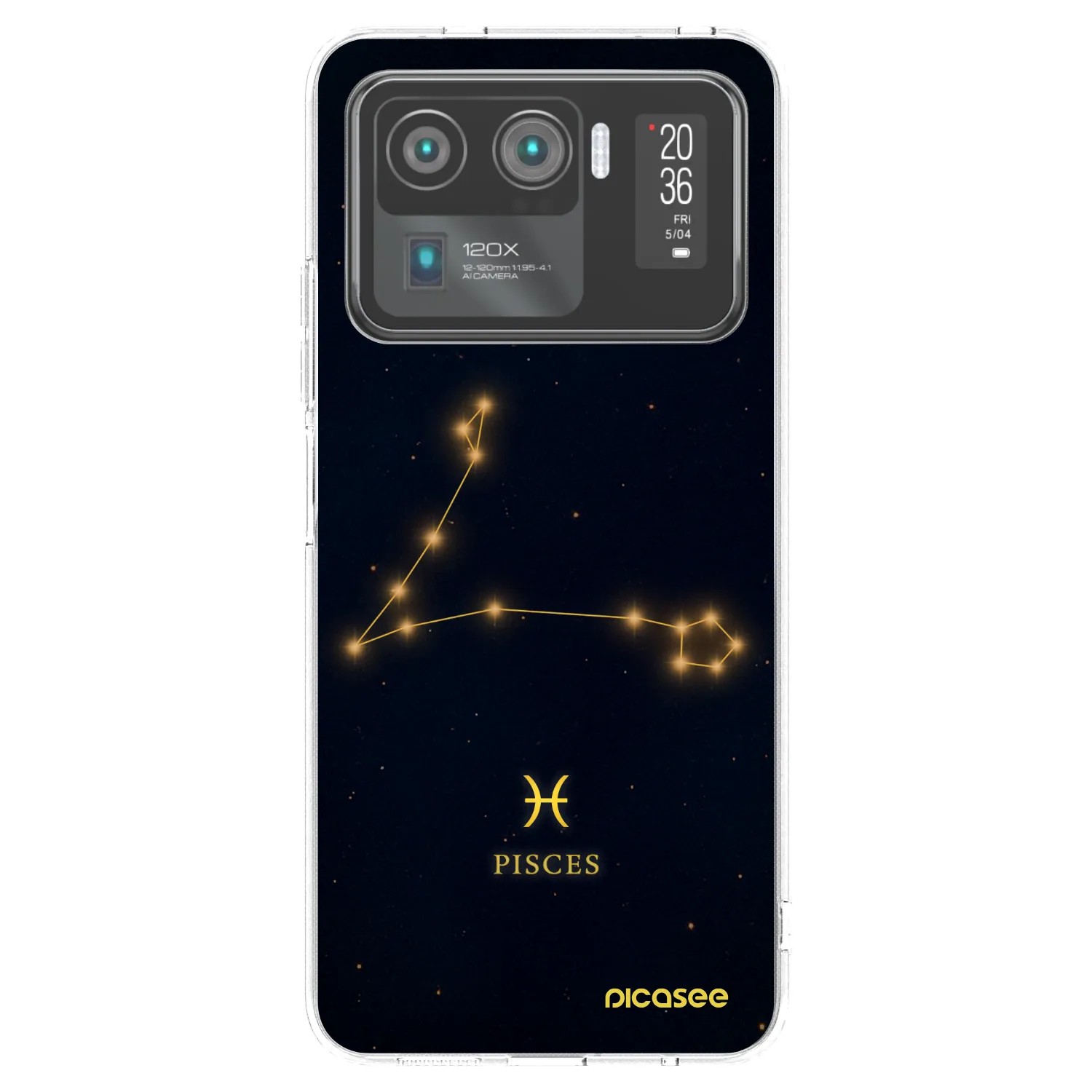 Picasee átlátszó szilikon tok az alábbi mobiltelefonokra Xiaomi Mi 11 Ultra - PISCES