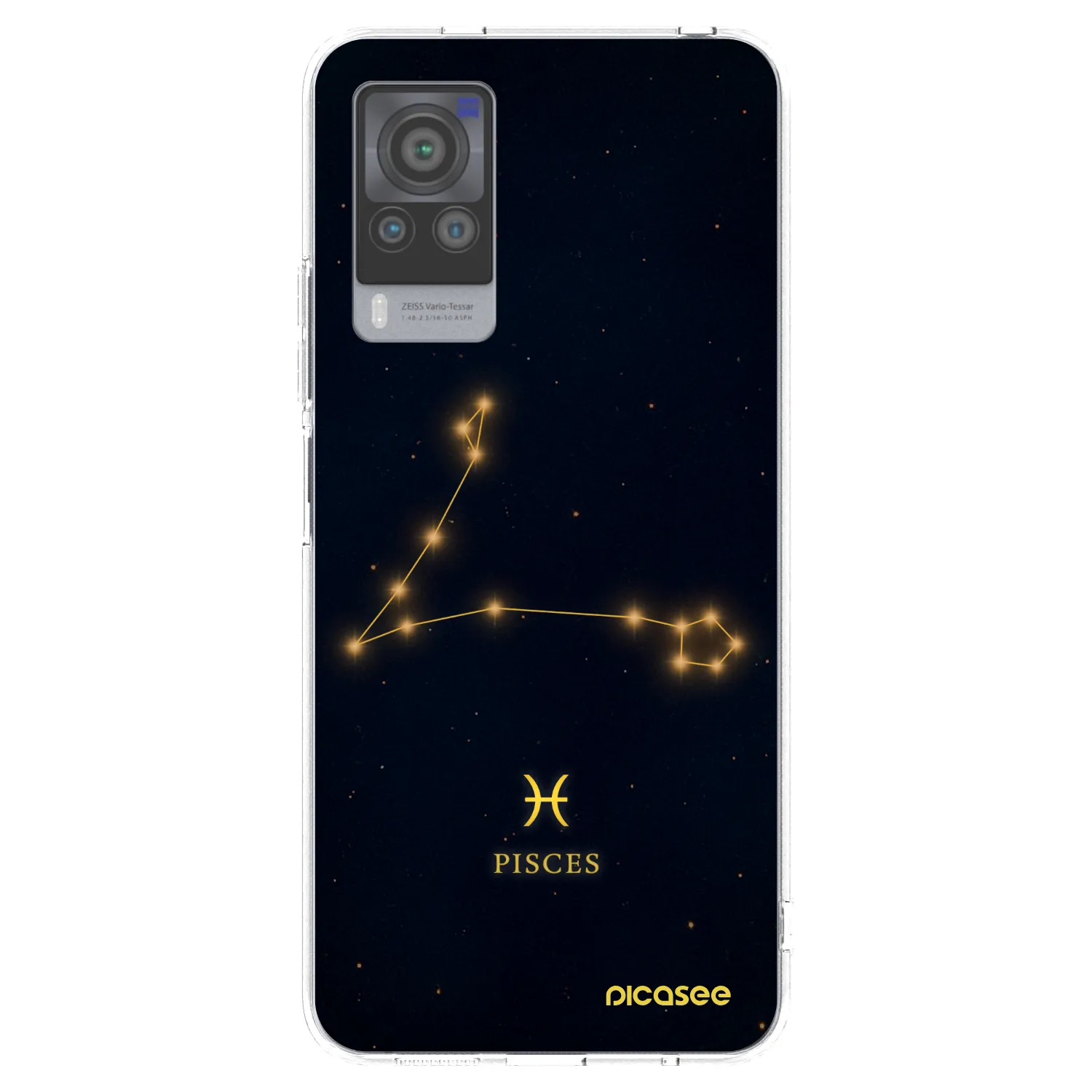Picasee átlátszó szilikon tok az alábbi mobiltelefonokra Vivo X60 Pro 5G - PISCES