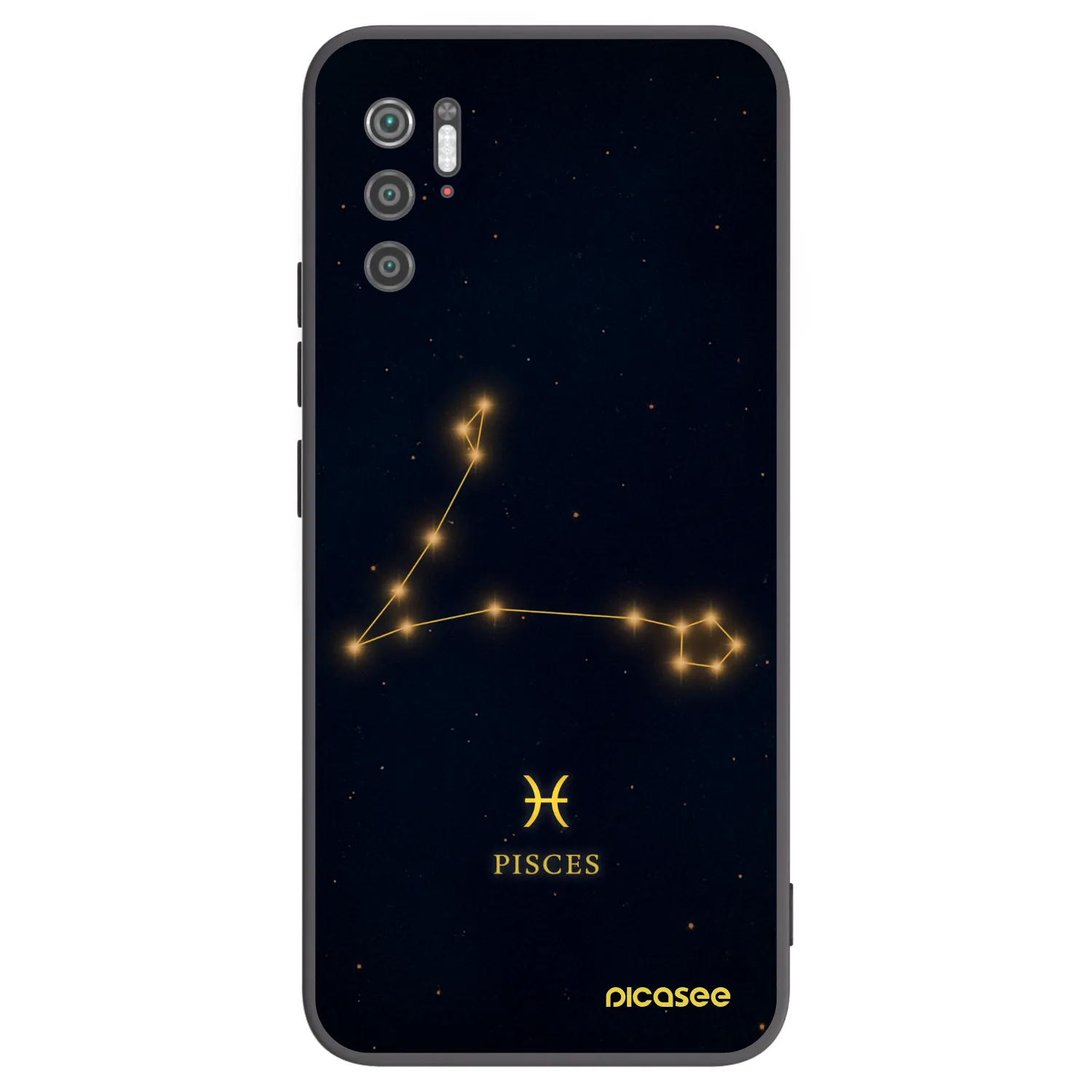 Picasee fekete szilikon tok az alábbi mobiltelefonokra Xiaomi Poco M3 Pro 5G - PISCES