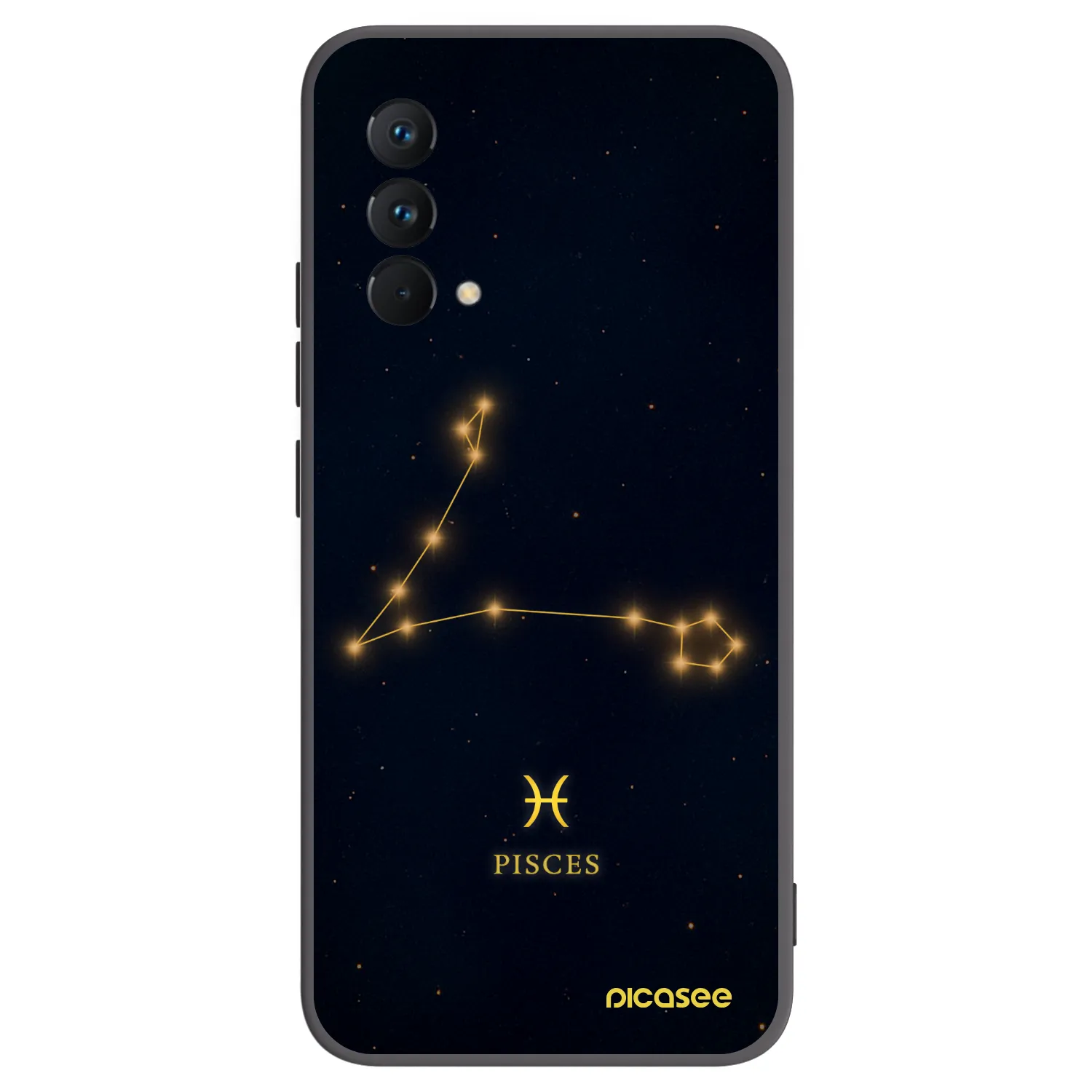 Picasee fekete szilikon tok az alábbi mobiltelefonokra Realme GT Master Edition 5G - PISCES