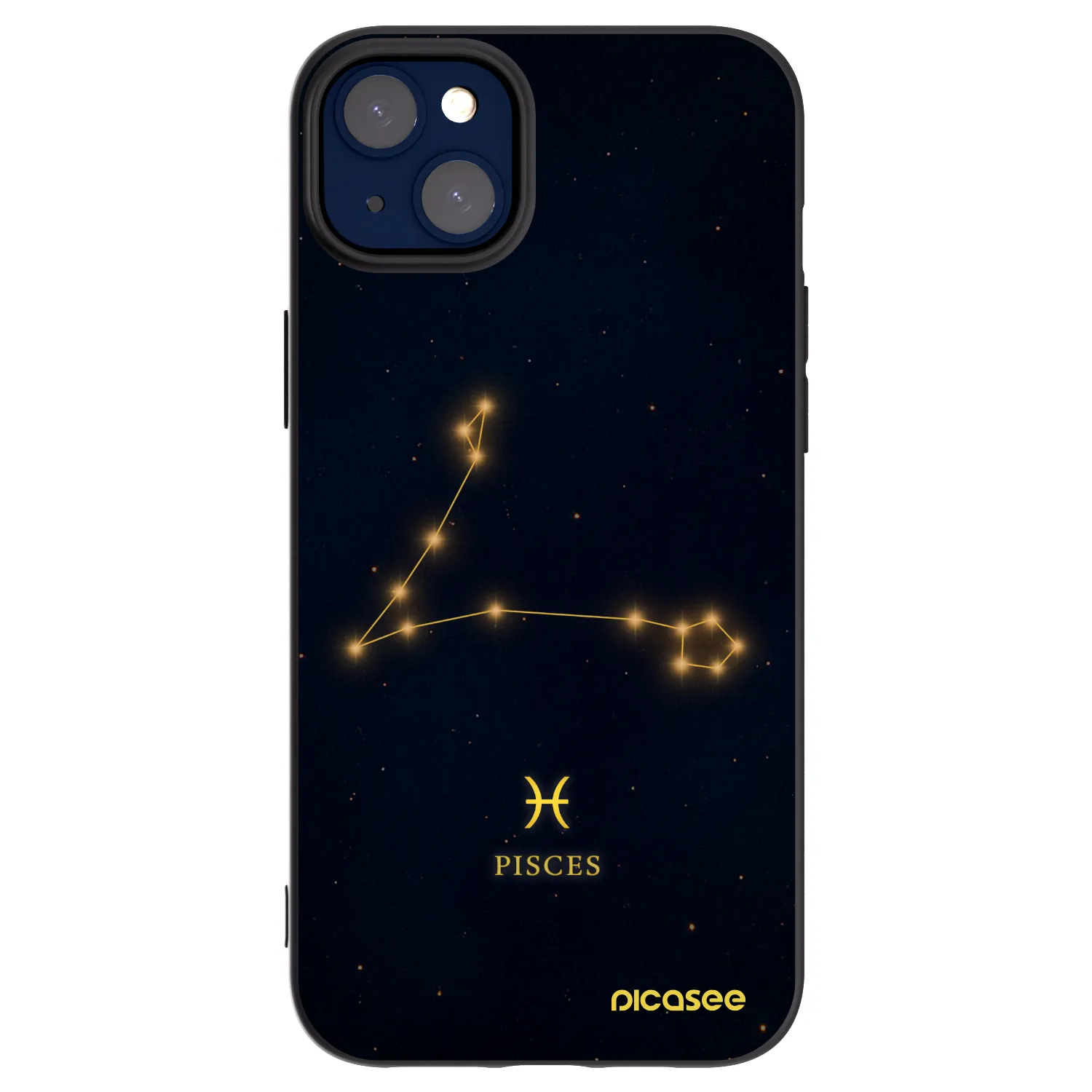 Picasee fekete szilikon tok az alábbi mobiltelefonokra Apple iPhone 14 Plus - PISCES