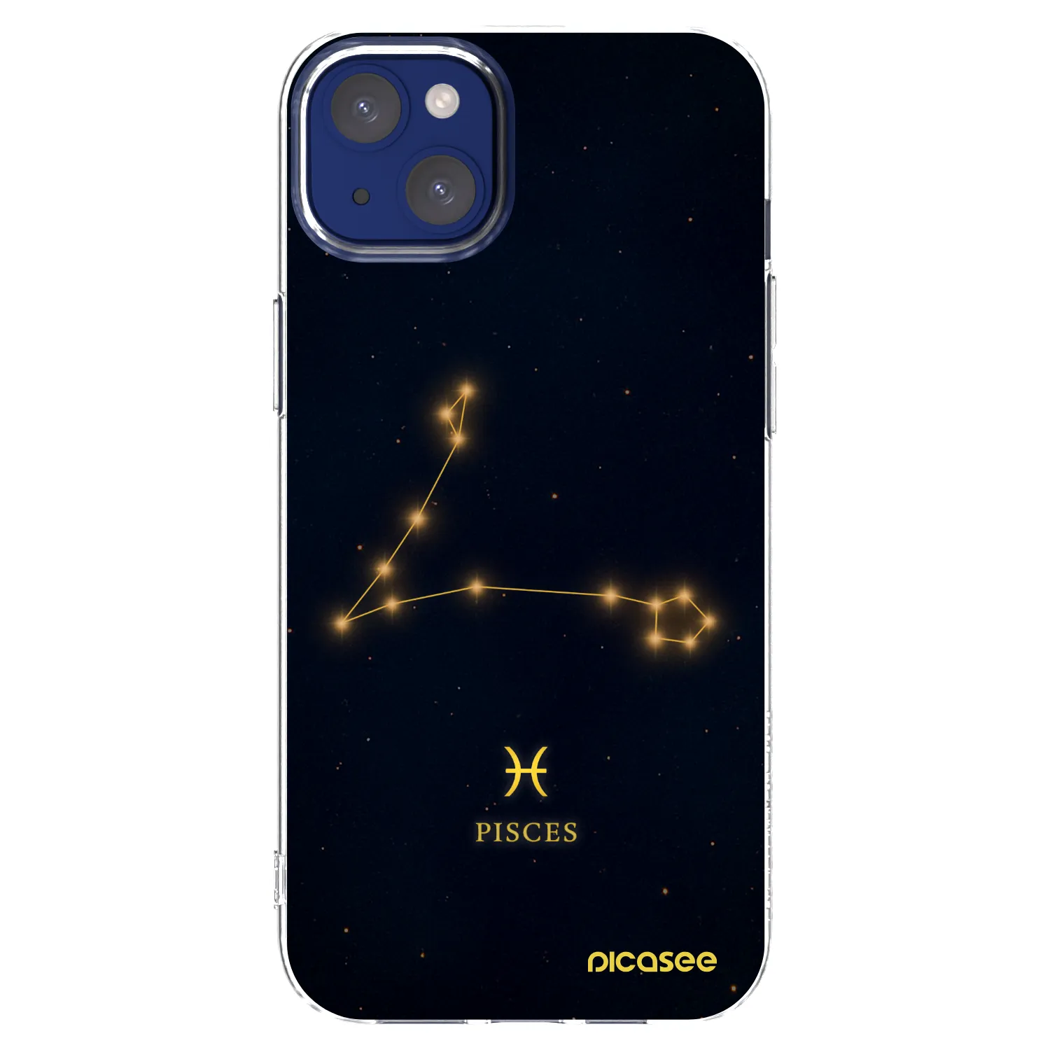 Picasee átlátszó szilikon tok az alábbi mobiltelefonokra Apple iPhone 14 Plus - PISCES