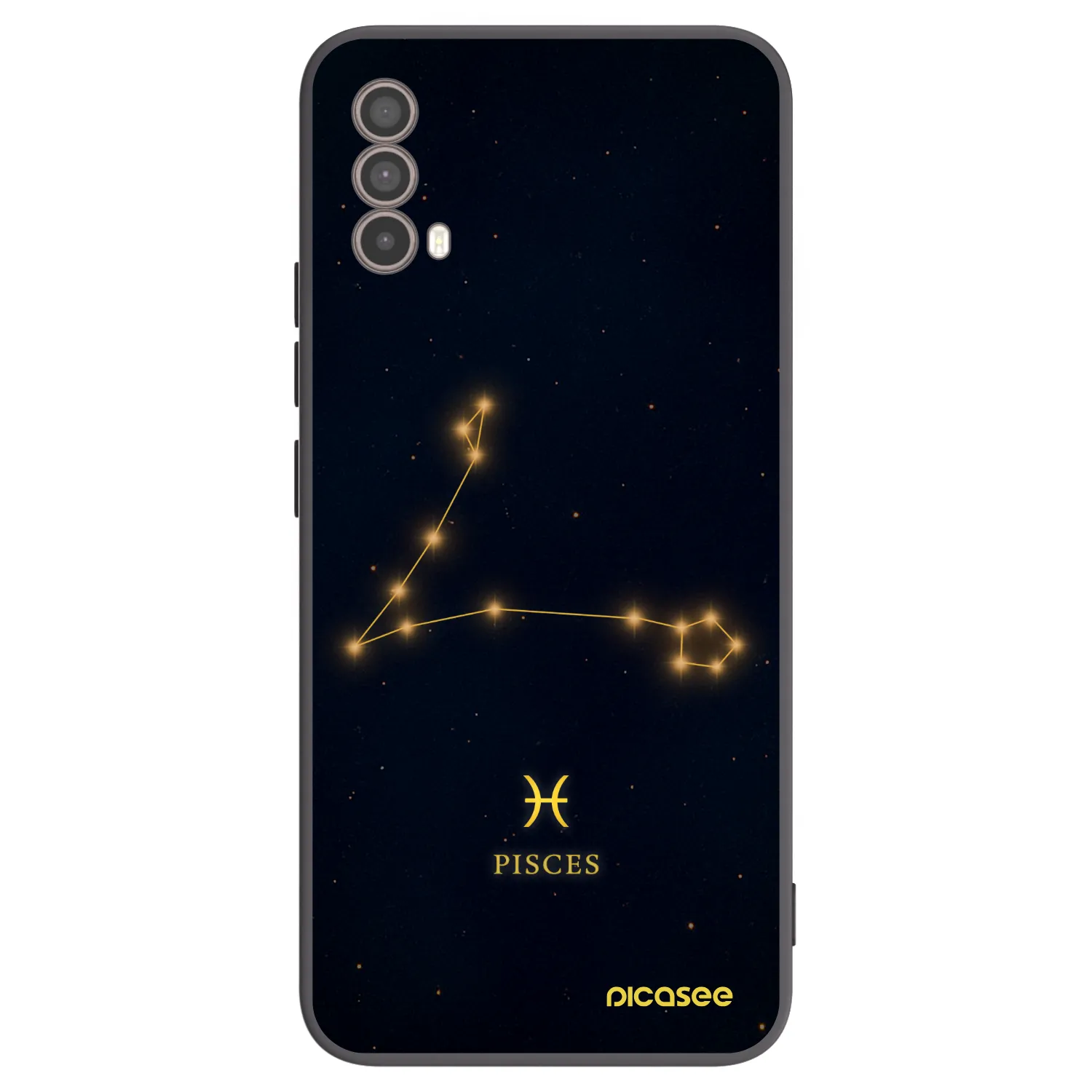 Picasee fekete szilikon tok az alábbi mobiltelefonokra Motorola Moto E40 - PISCES