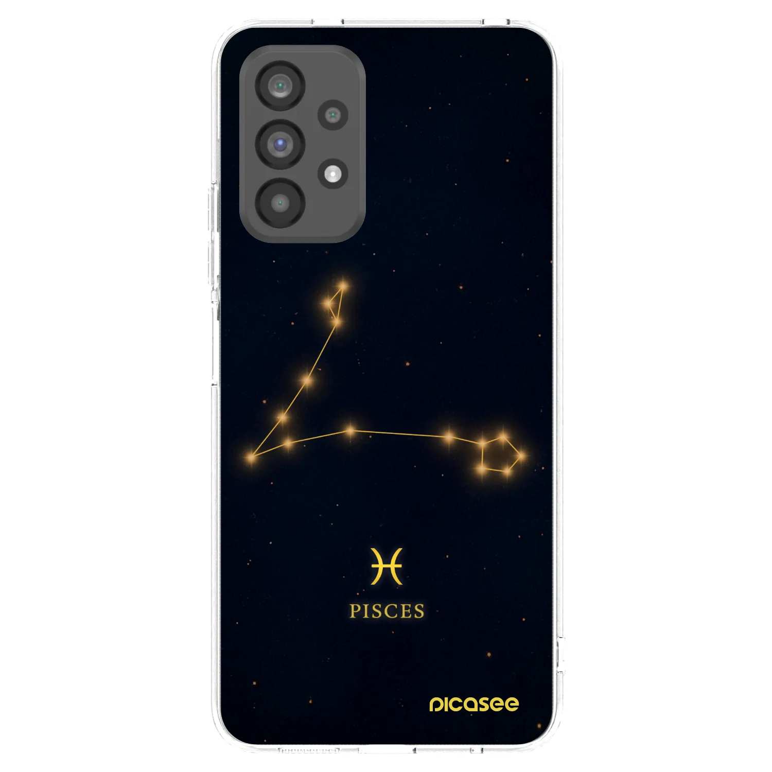 Picasee átlátszó szilikon tok az alábbi mobiltelefonokra Samsung Galaxy A73 5G - PISCES