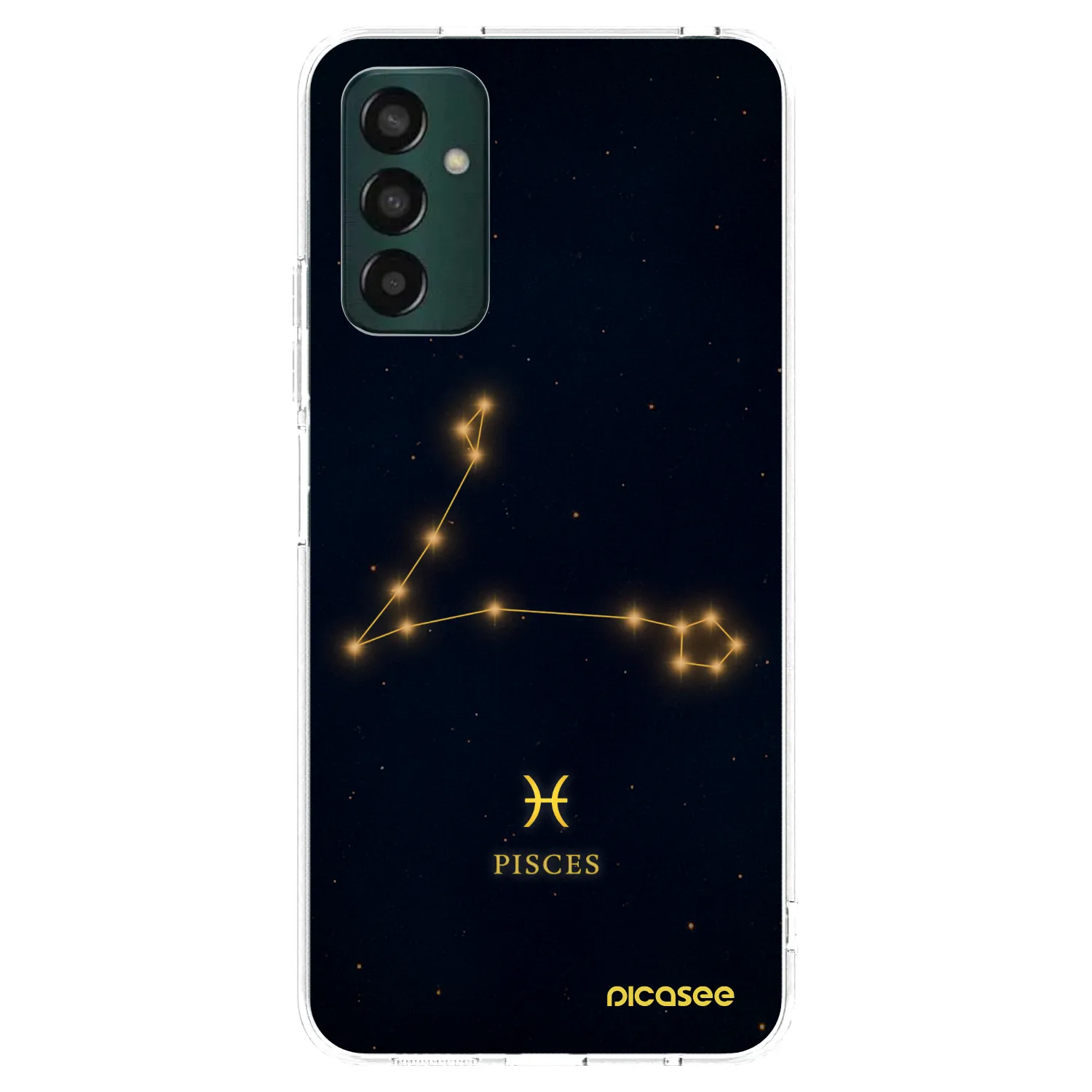 Picasee átlátszó szilikon tok az alábbi mobiltelefonokra Samsung Galaxy M23 5G - PISCES