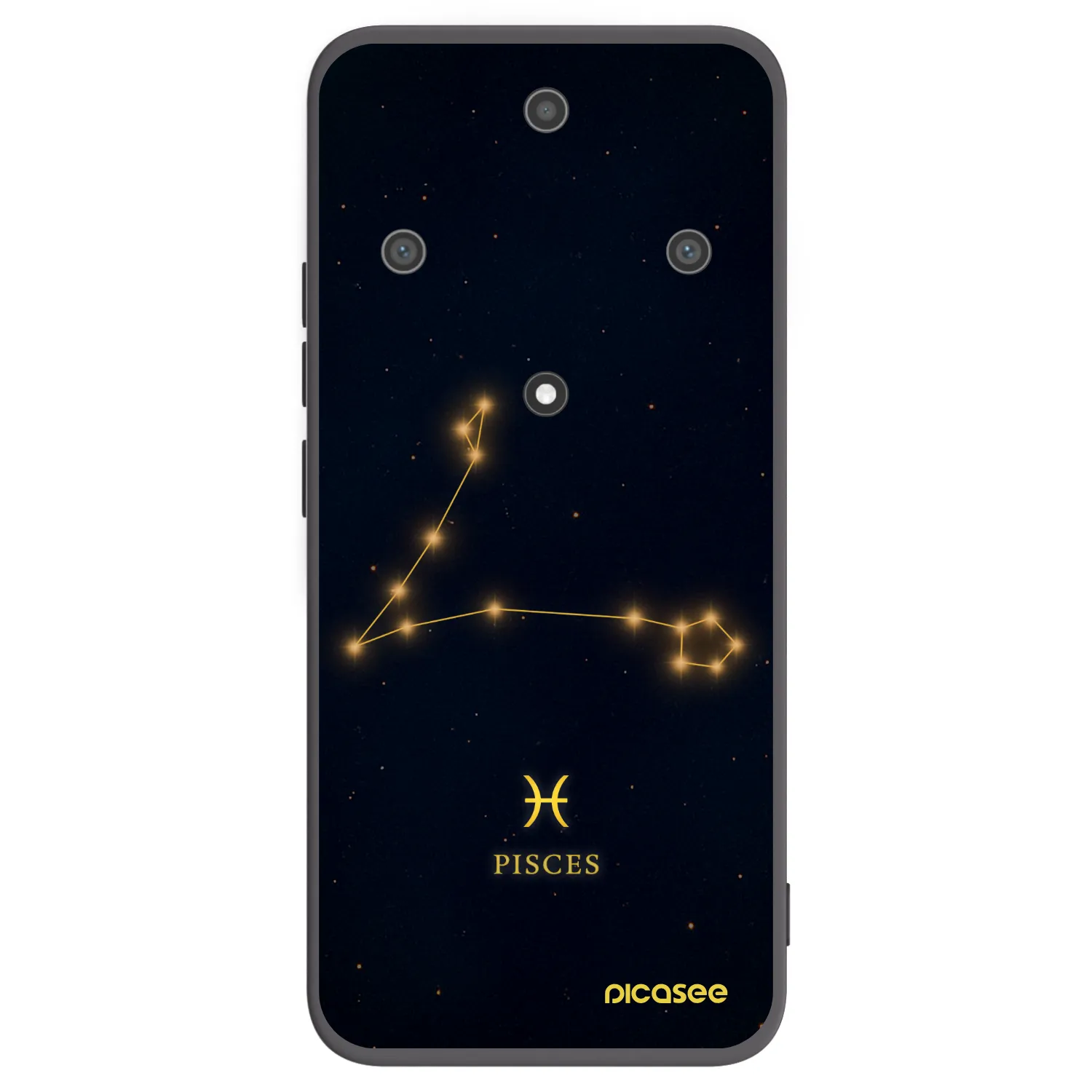 Picasee fekete szilikon tok az alábbi mobiltelefonokra Honor Magic5 Lite 5G - PISCES