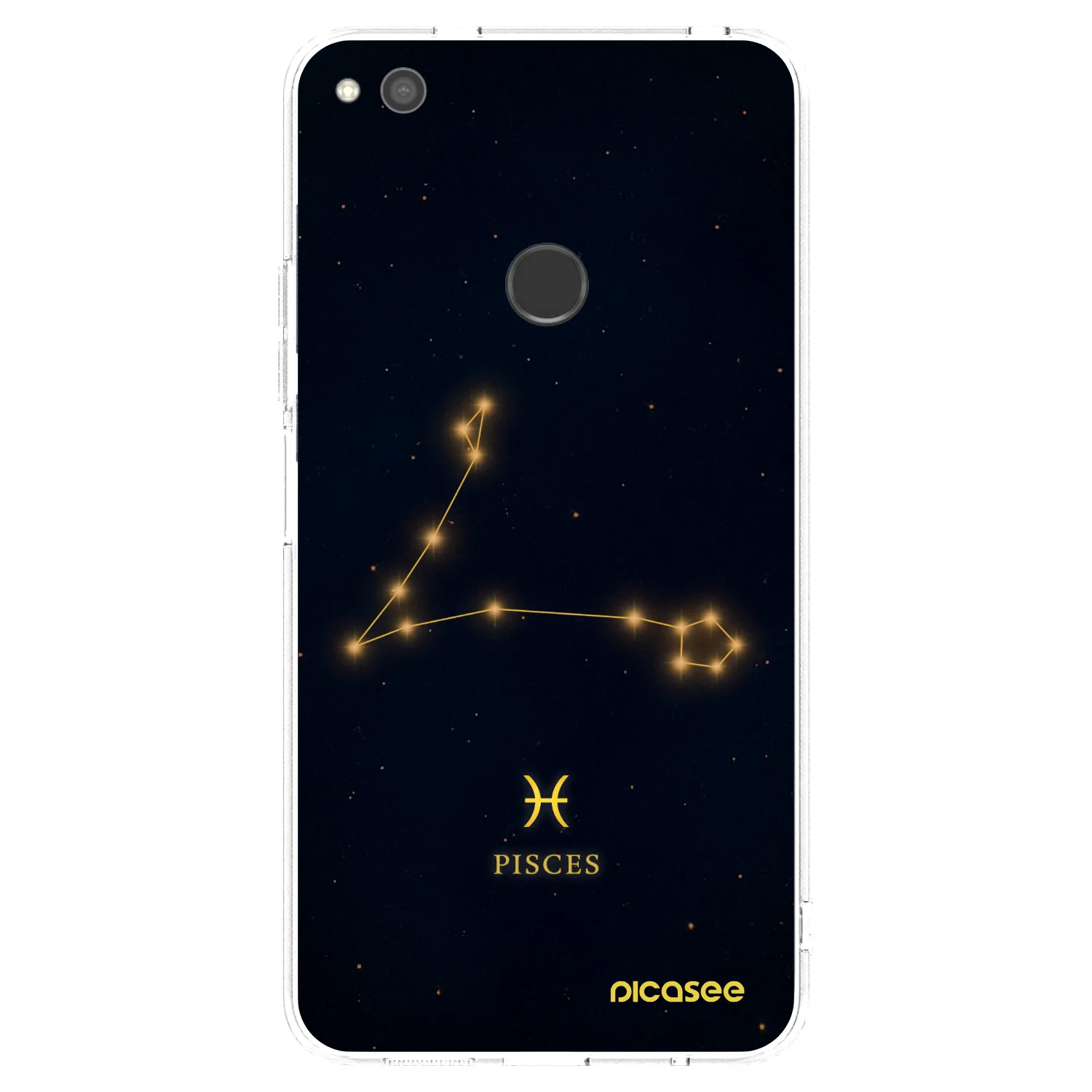 Picasee átlátszó szilikon tok az alábbi mobiltelefonokra Huawei P9 Lite 2017 - PISCES