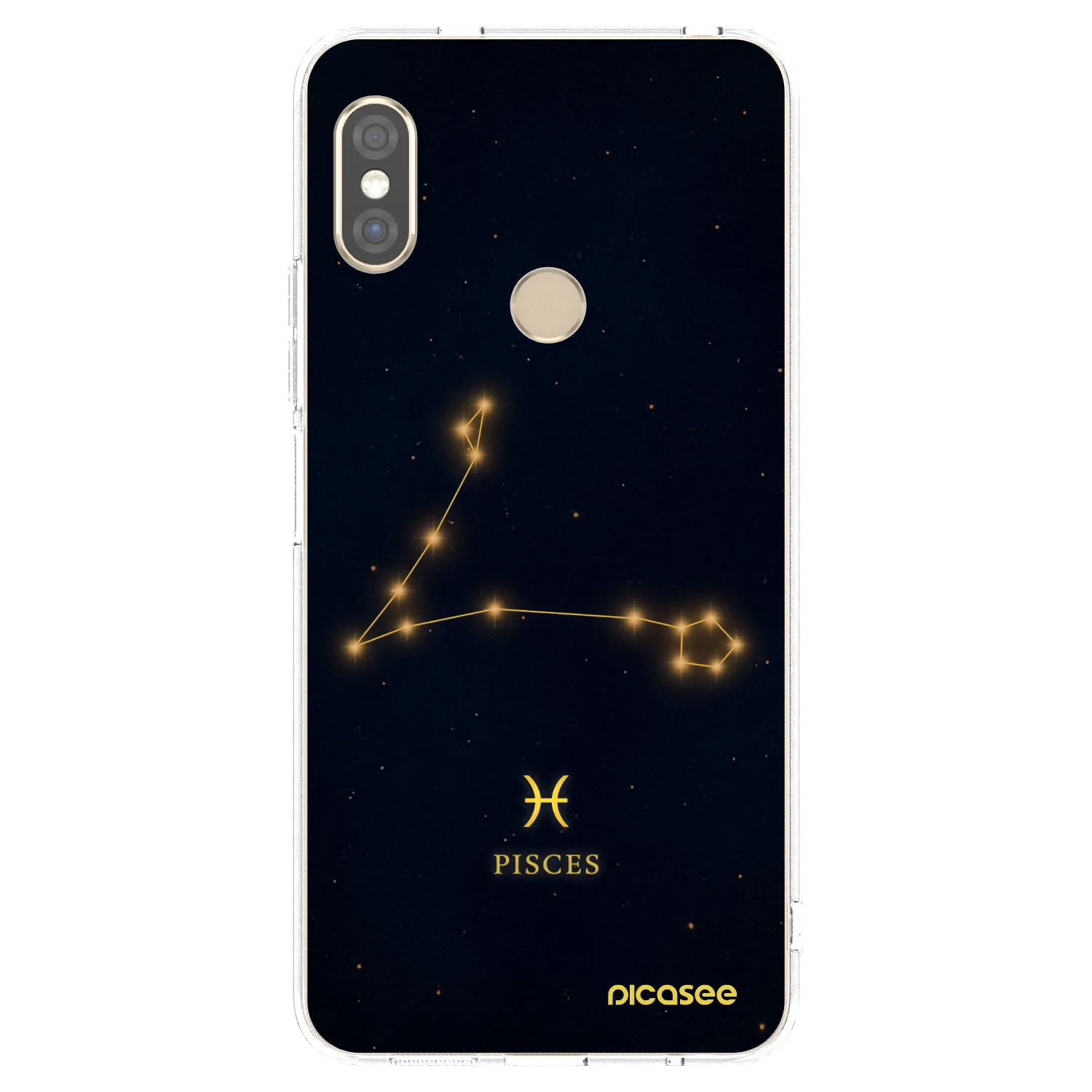 Picasee átlátszó szilikon tok az alábbi mobiltelefonokra Xiaomi Redmi Note 5 Global - PISCES