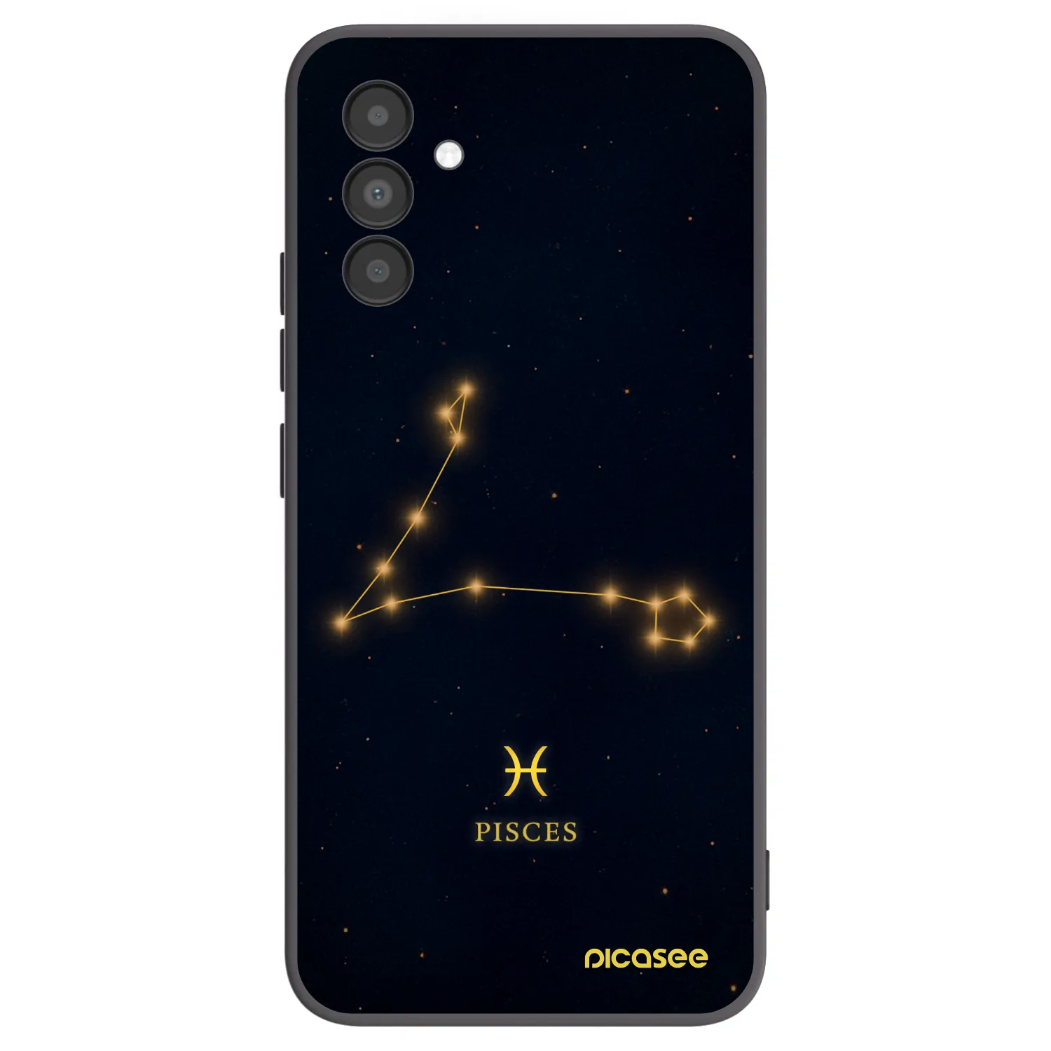 Picasee fekete szilikon tok az alábbi mobiltelefonokra Samsung Galaxy A04s A047F - PISCES