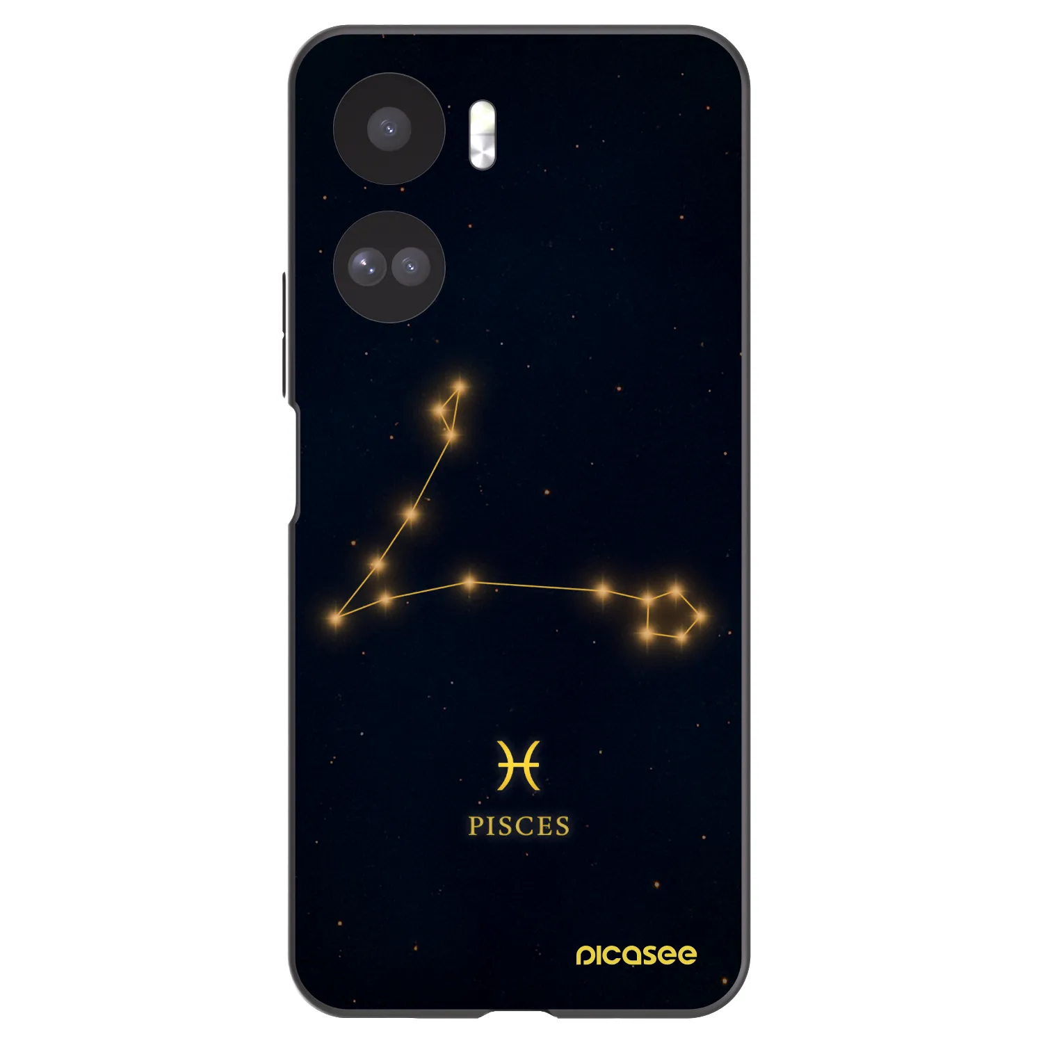 Picasee fekete szilikon tok az alábbi mobiltelefonokra Honor 90 Lite 5G - PISCES