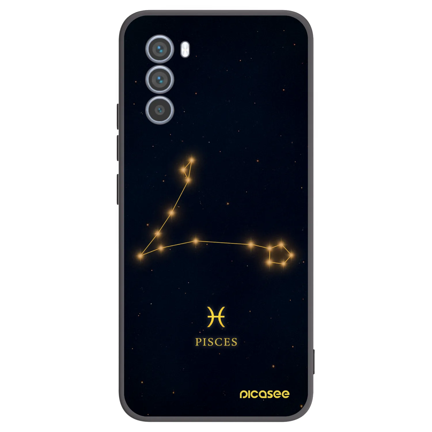Picasee fekete szilikon tok az alábbi mobiltelefonokra Motorola Moto G62 - PISCES