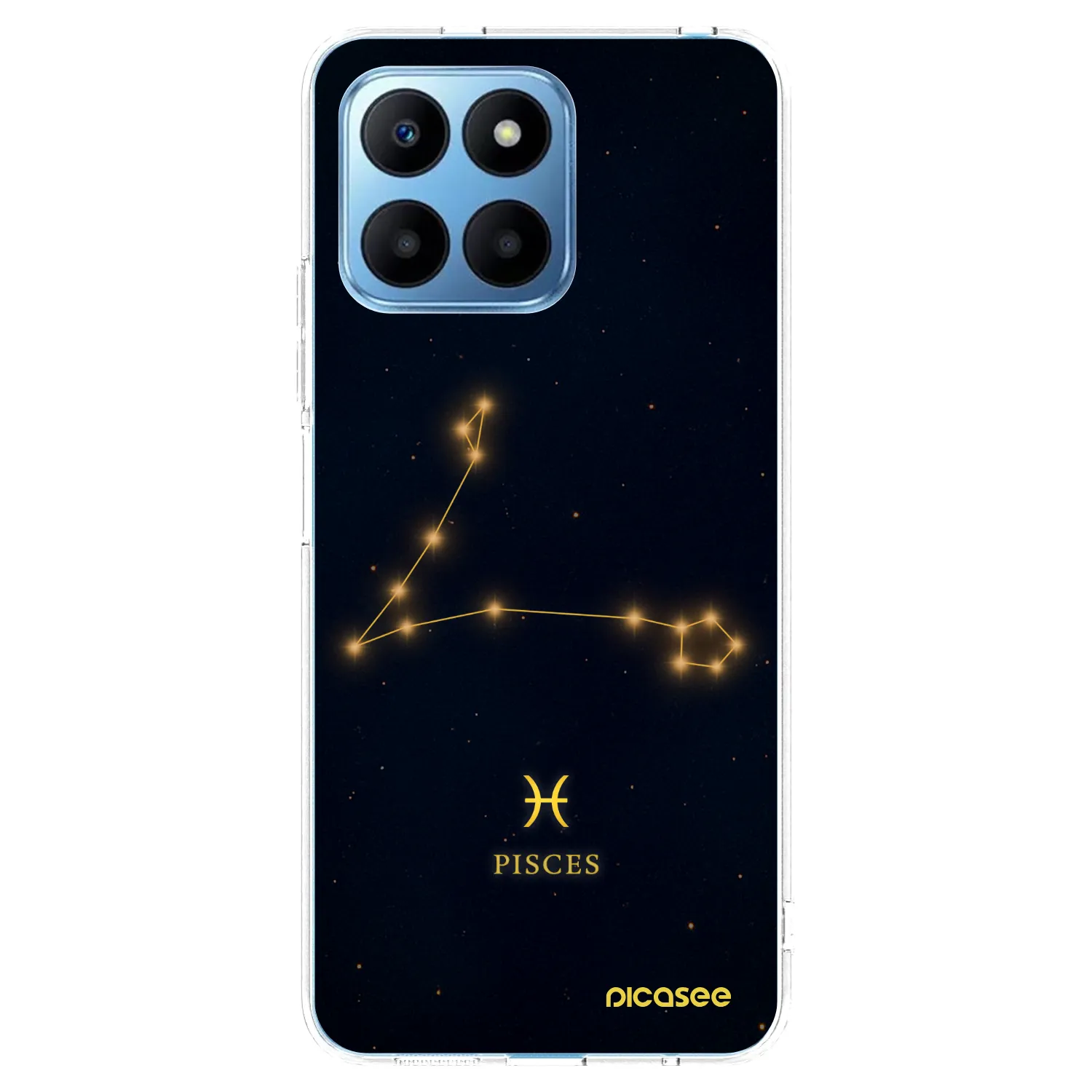 Picasee átlátszó szilikon tok az alábbi mobiltelefonokra Honor 70 Lite - PISCES