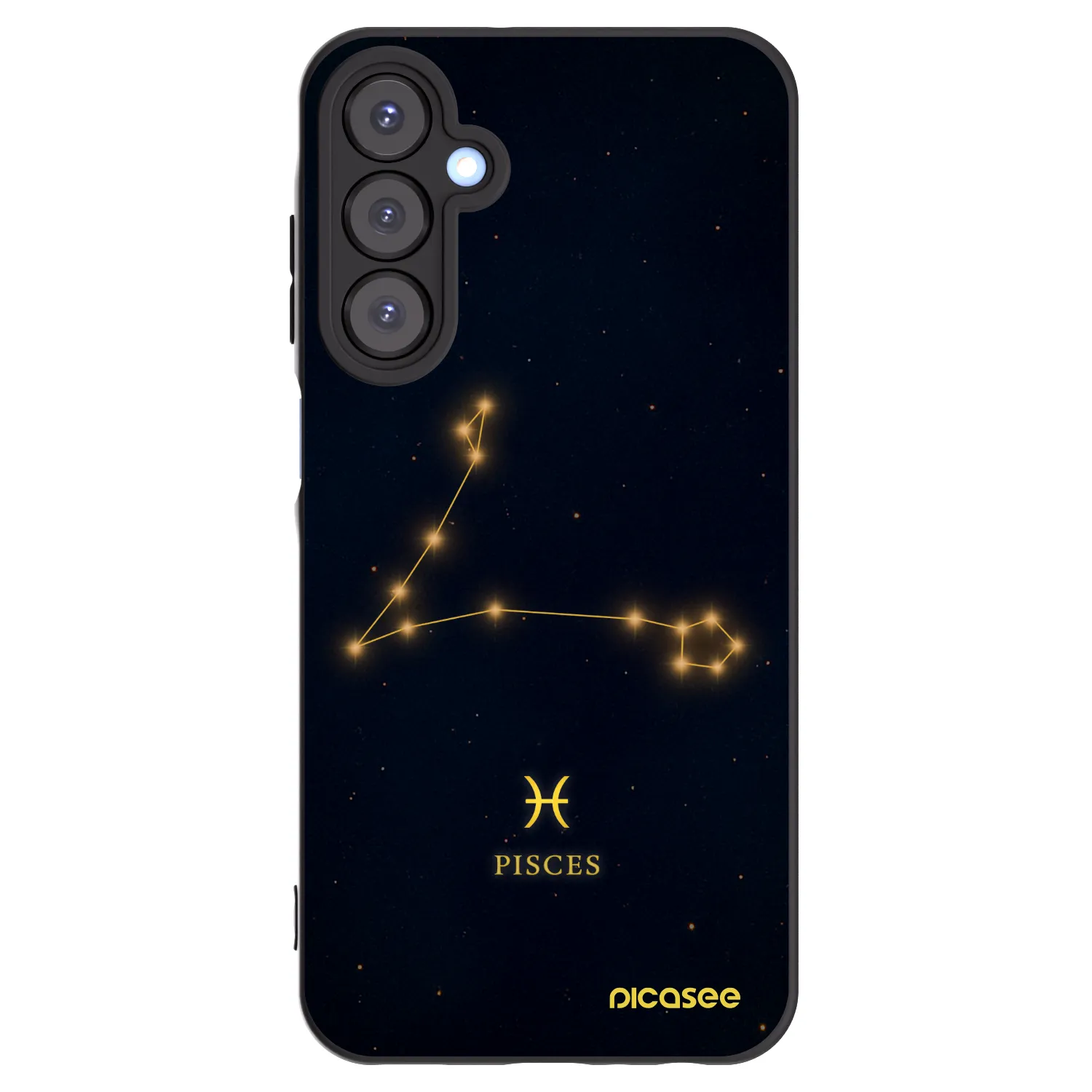 Picasee fekete szilikon tok az alábbi mobiltelefonokra Samsung Galaxy A25 A256B 5G - PISCES
