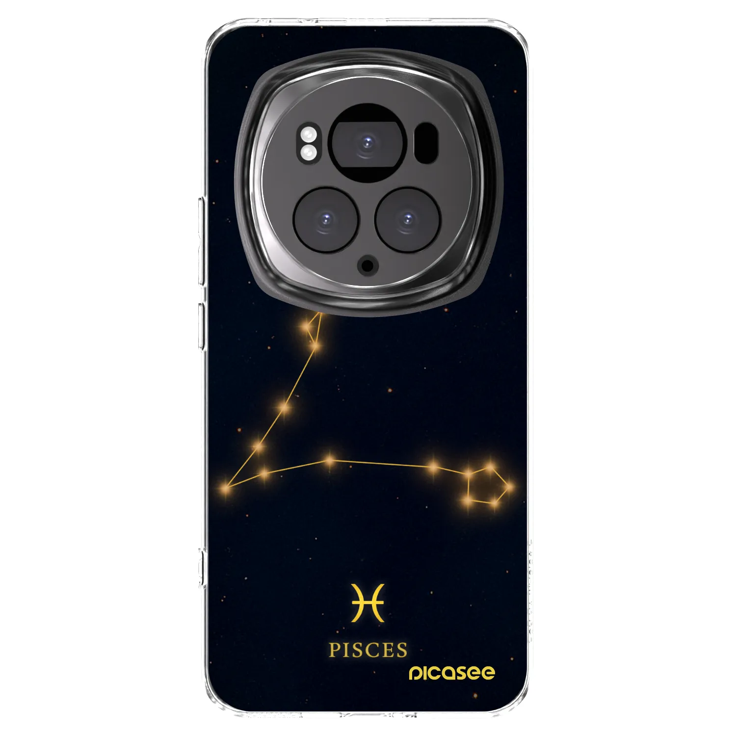 Picasee átlátszó szilikon tok az alábbi mobiltelefonokra Honor Magic6 Pro - PISCES