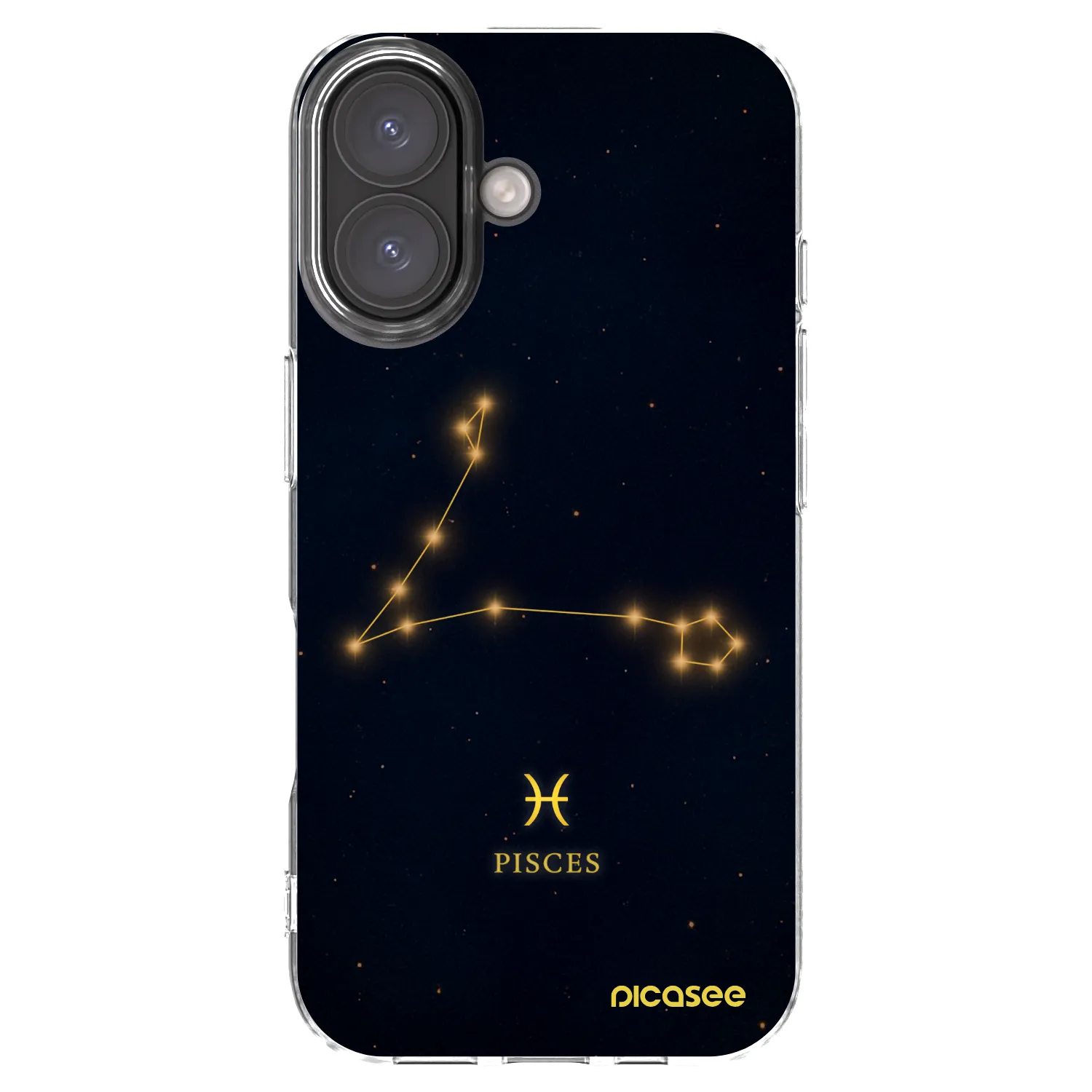 Picasee átlátszó szilikon tok az alábbi mobiltelefonokra Apple iPhone 16 - PISCES
