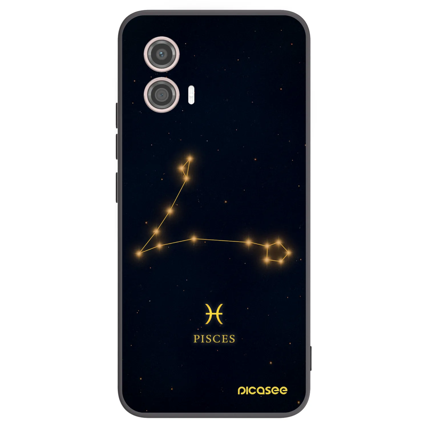 Picasee fekete szilikon tok az alábbi mobiltelefonokra Motorola Moto G53 5G - PISCES