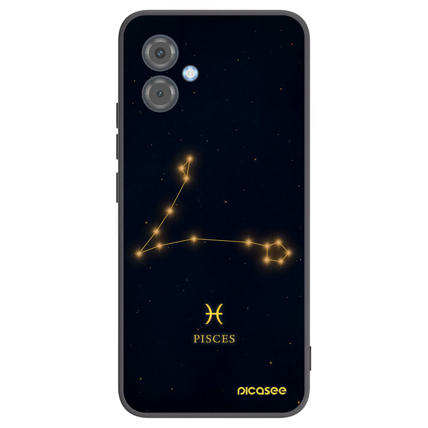 Picasee fekete szilikon tok az alábbi mobiltelefonokra Motorola Moto G14 - PISCES