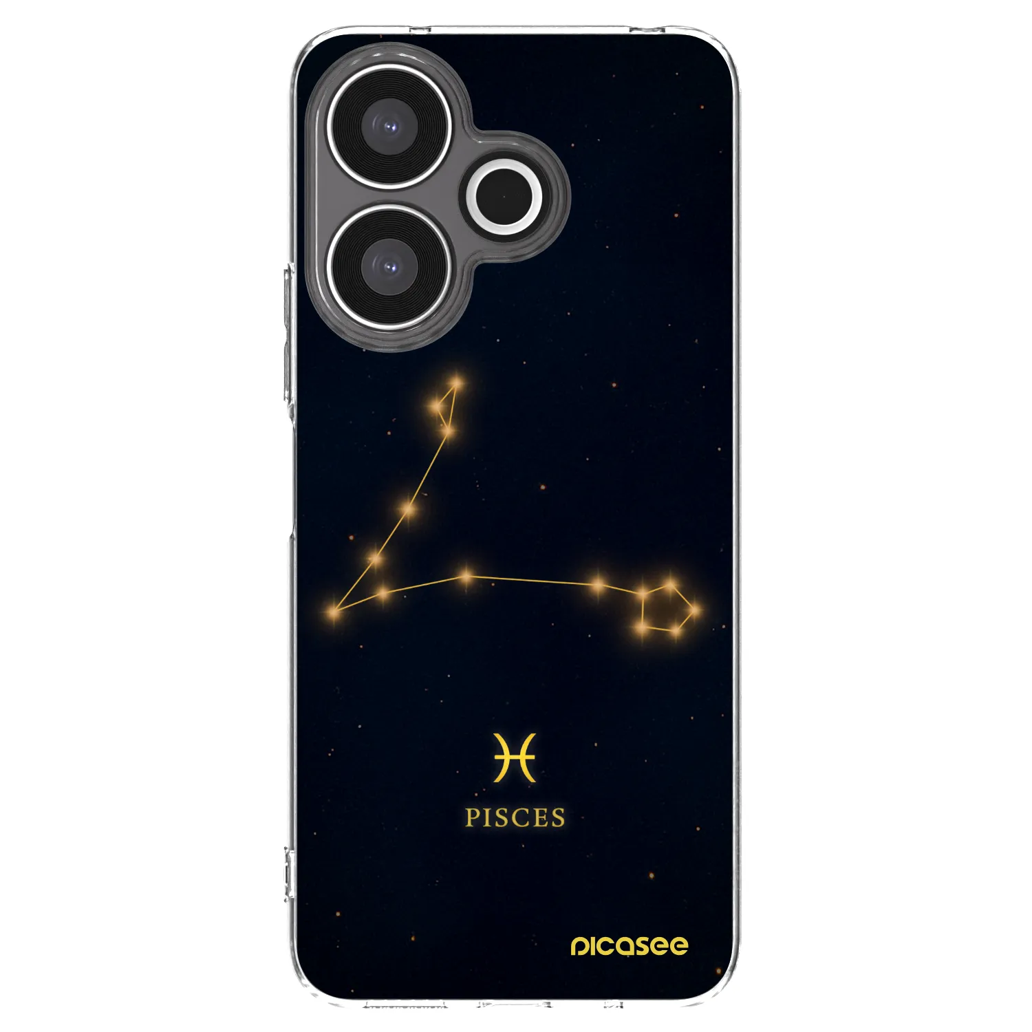 Picasee átlátszó szilikon tok az alábbi mobiltelefonokra Xiaomi Redmi 13 4G - PISCES