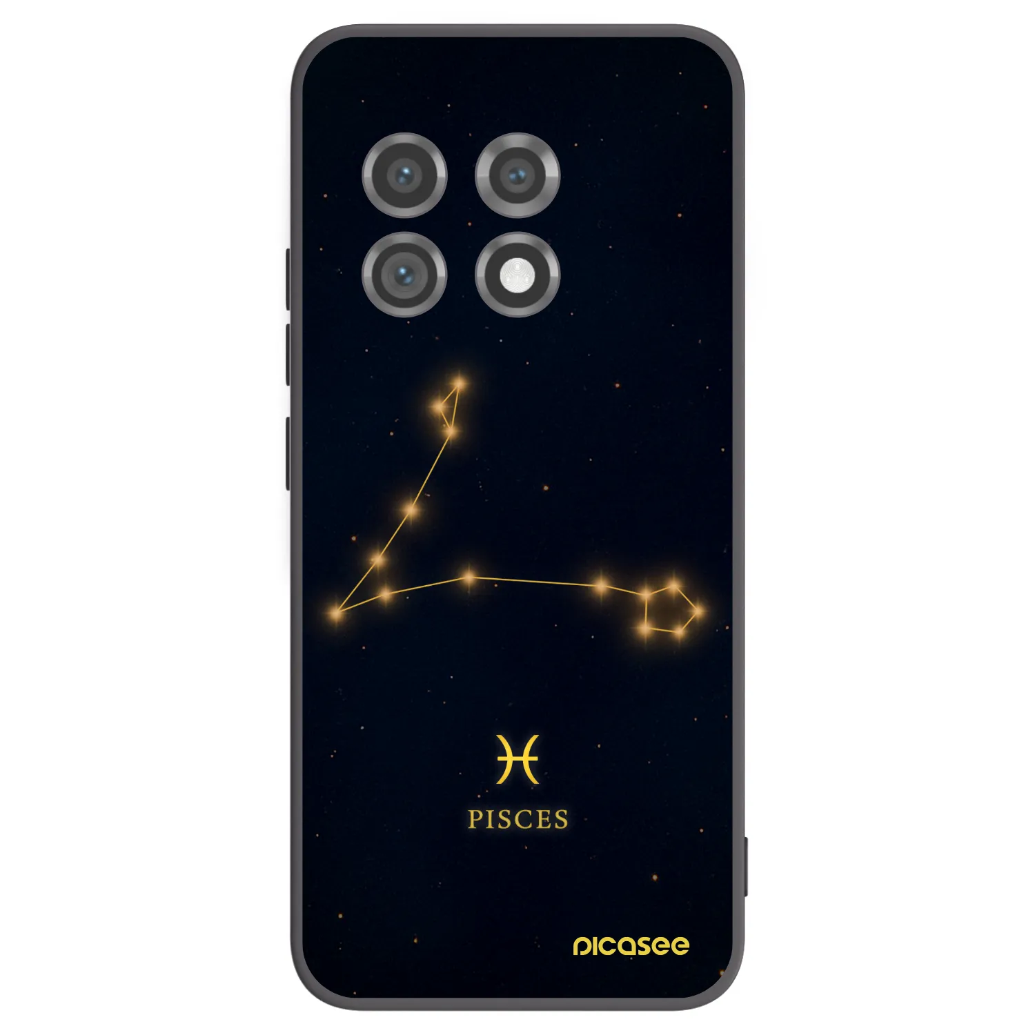 Picasee fekete szilikon tok az alábbi mobiltelefonokra OnePlus 11 5G - PISCES