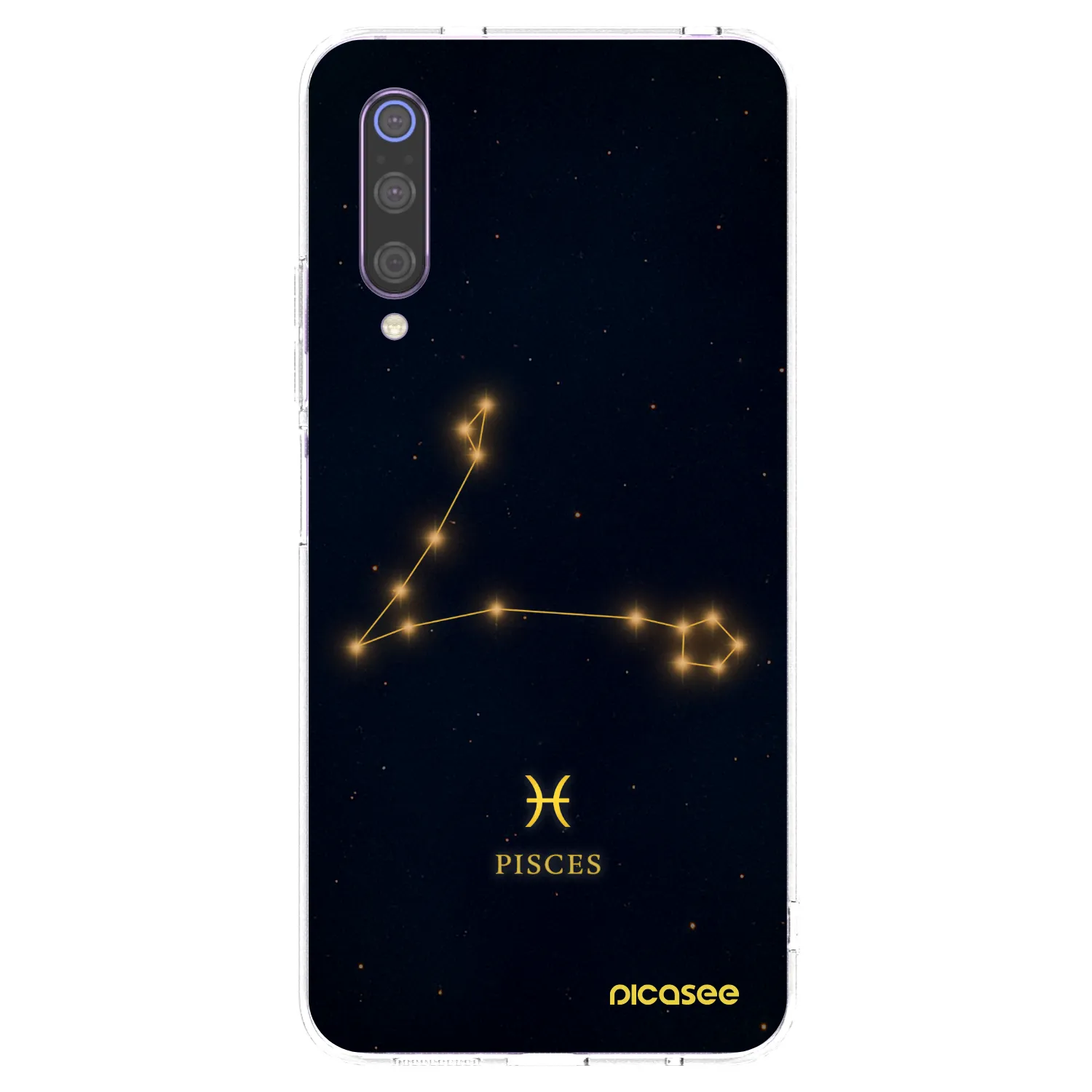 Picasee átlátszó szilikon tok az alábbi mobiltelefonokra Xiaomi Mi 9 - PISCES