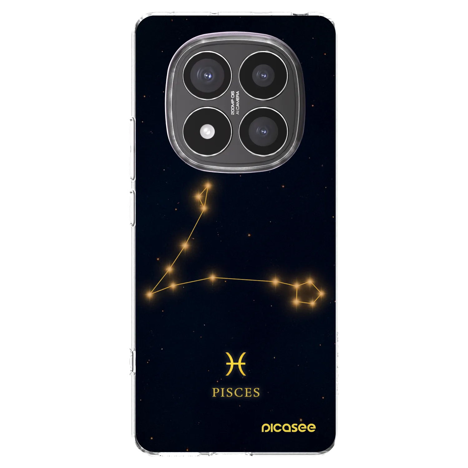 Picasee átlátszó szilikon tok az alábbi mobiltelefonokra Xiaomi Redmi Note 14 Pro+ 5G - PISCES