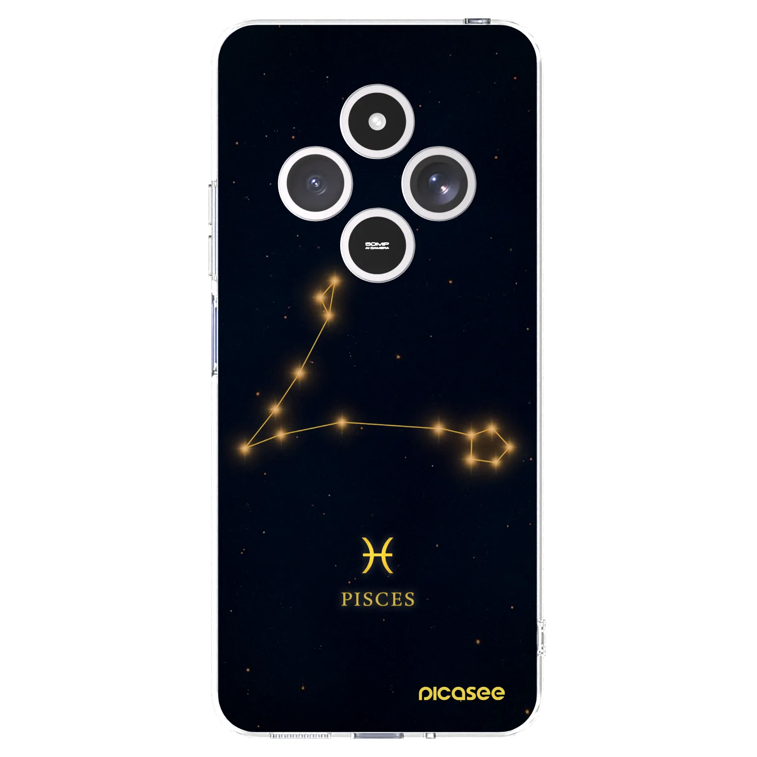 Picasee átlátszó szilikon tok az alábbi mobiltelefonokra Xiaomi Redmi 14C - PISCES