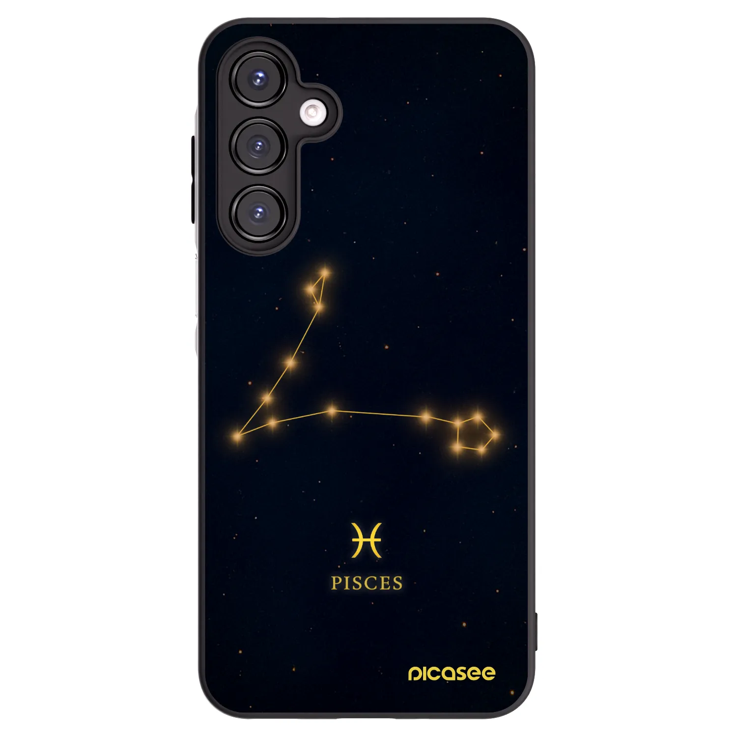 Picasee fekete szilikon tok az alábbi mobiltelefonokra Samsung Galaxy A16 5G - PISCES
