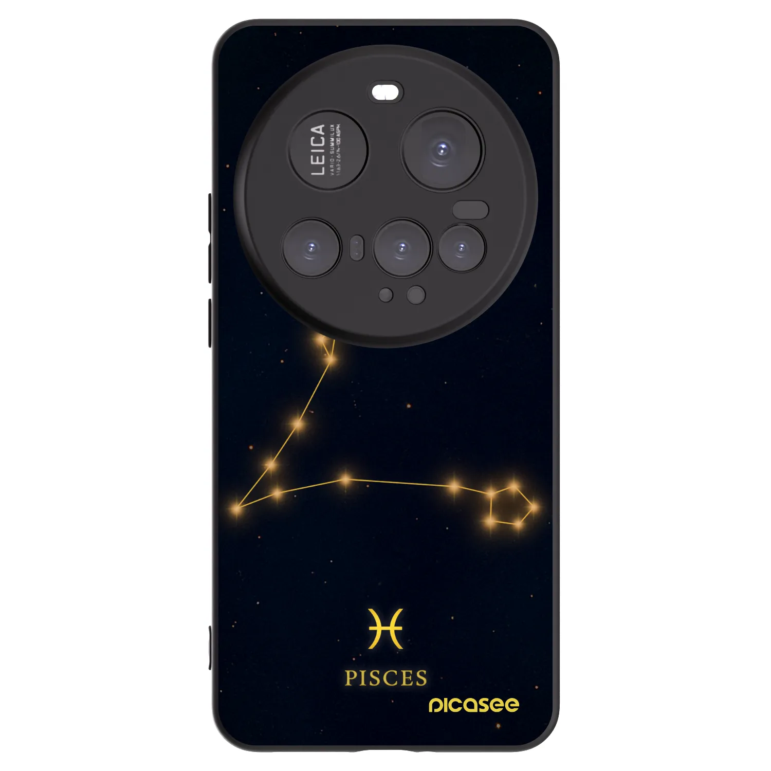 Picasee fekete szilikon tok az alábbi mobiltelefonokra Xiaomi 15 Ultra - PISCES