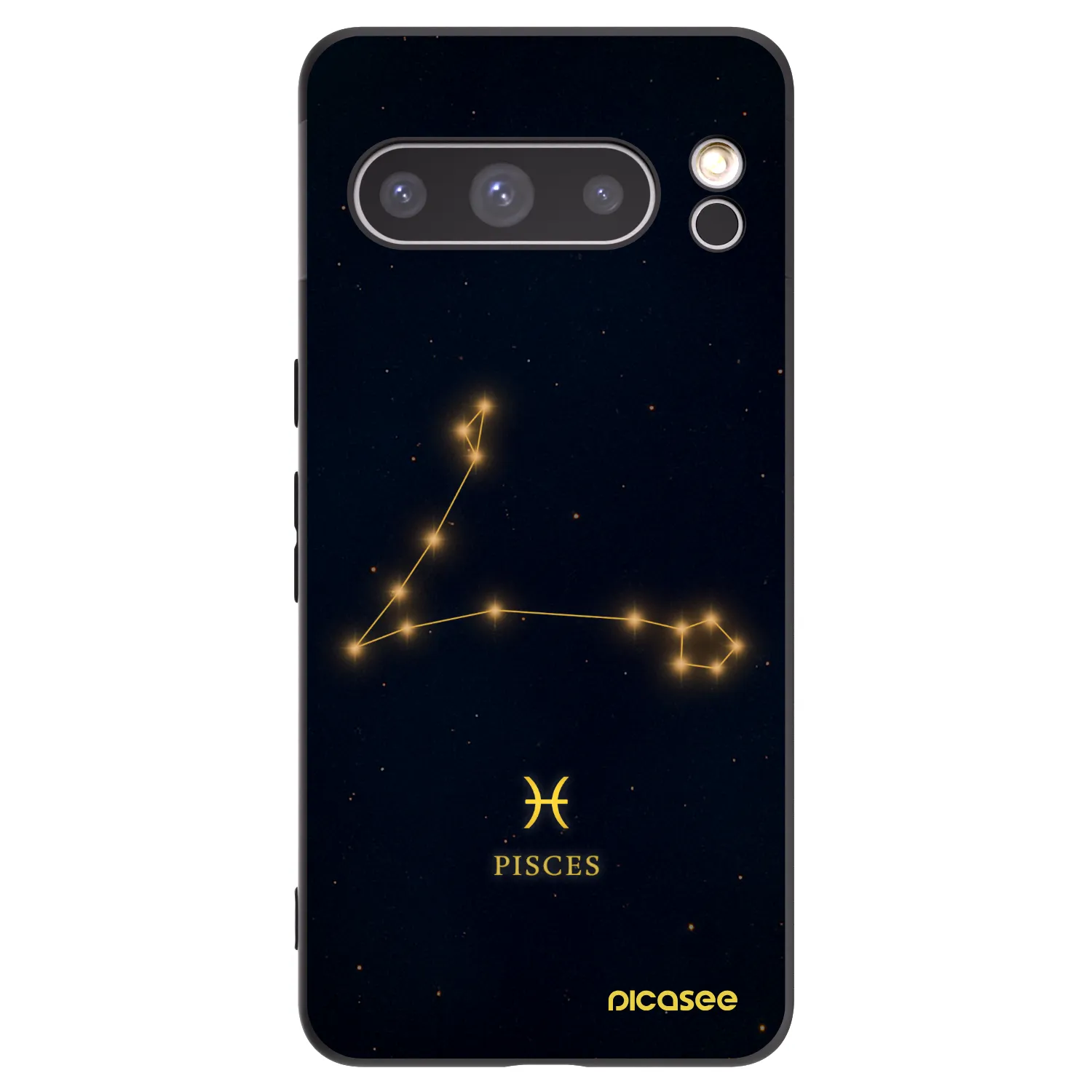 Picasee fekete szilikon tok az alábbi mobiltelefonokra Google Pixel 8 Pro - PISCES