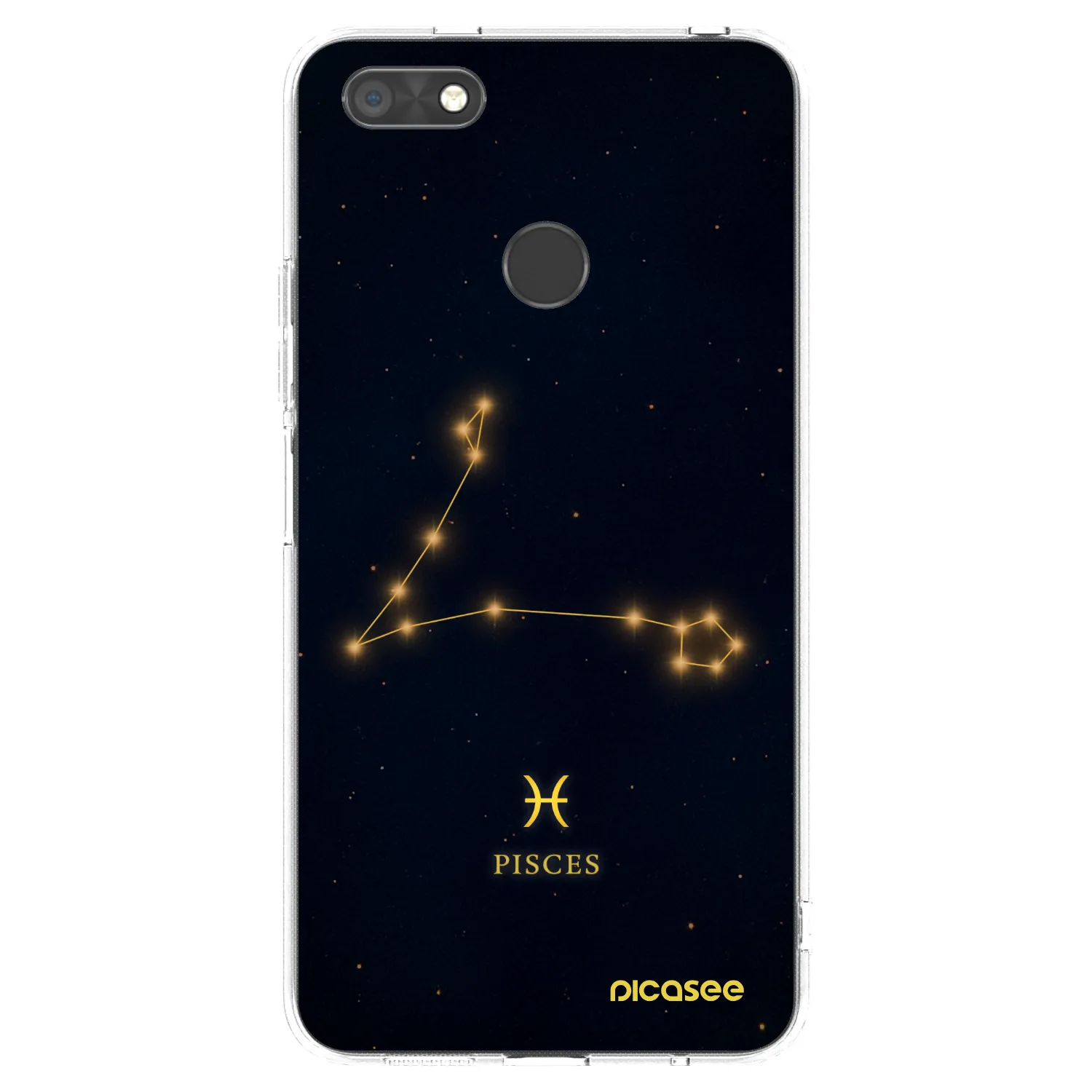 Picasee átlátszó szilikon tok az alábbi mobiltelefonokra Huawei P9 Lite Mini - PISCES