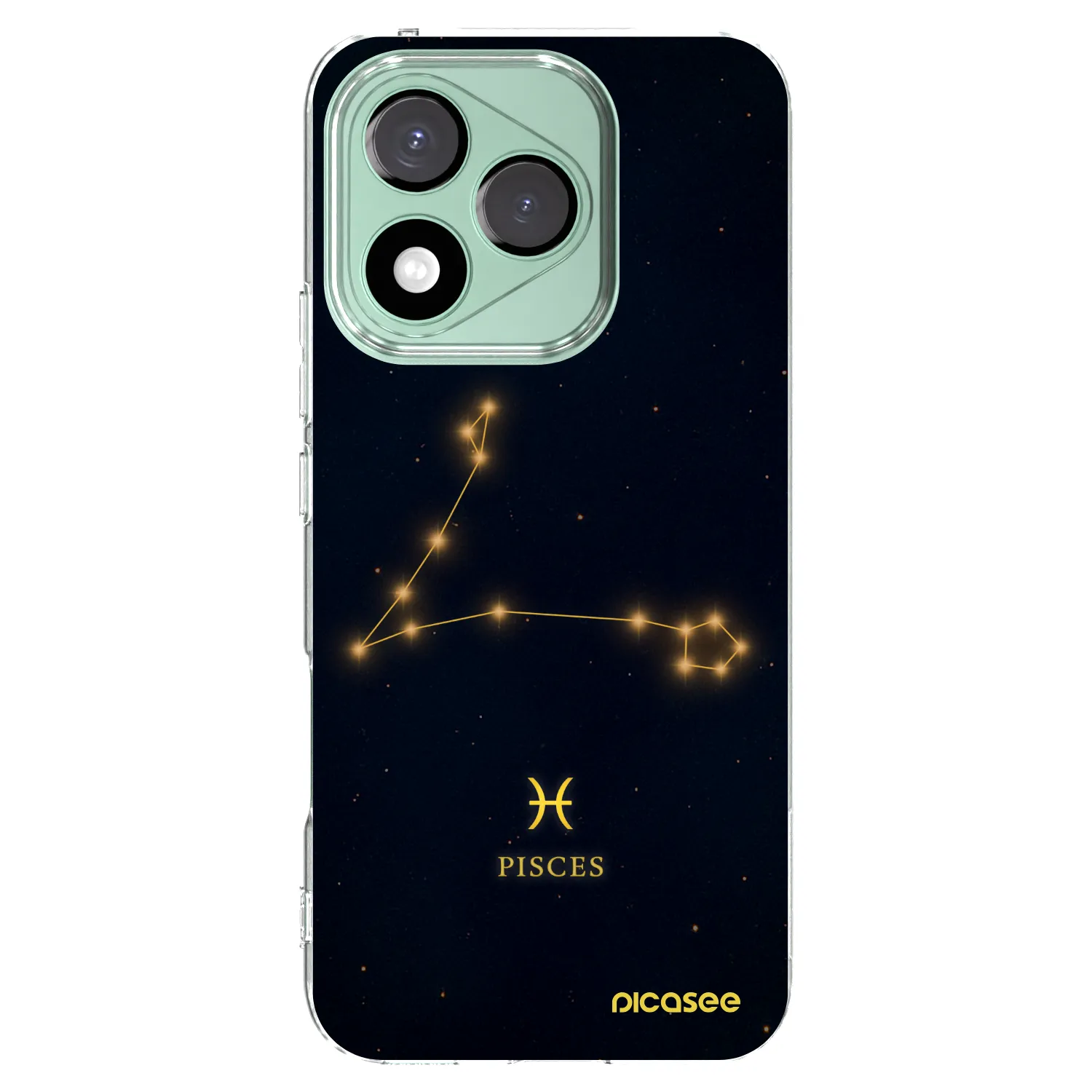 Picasee átlátszó szilikon tok az alábbi mobiltelefonokra Honor 400 Lite 5G - PISCES