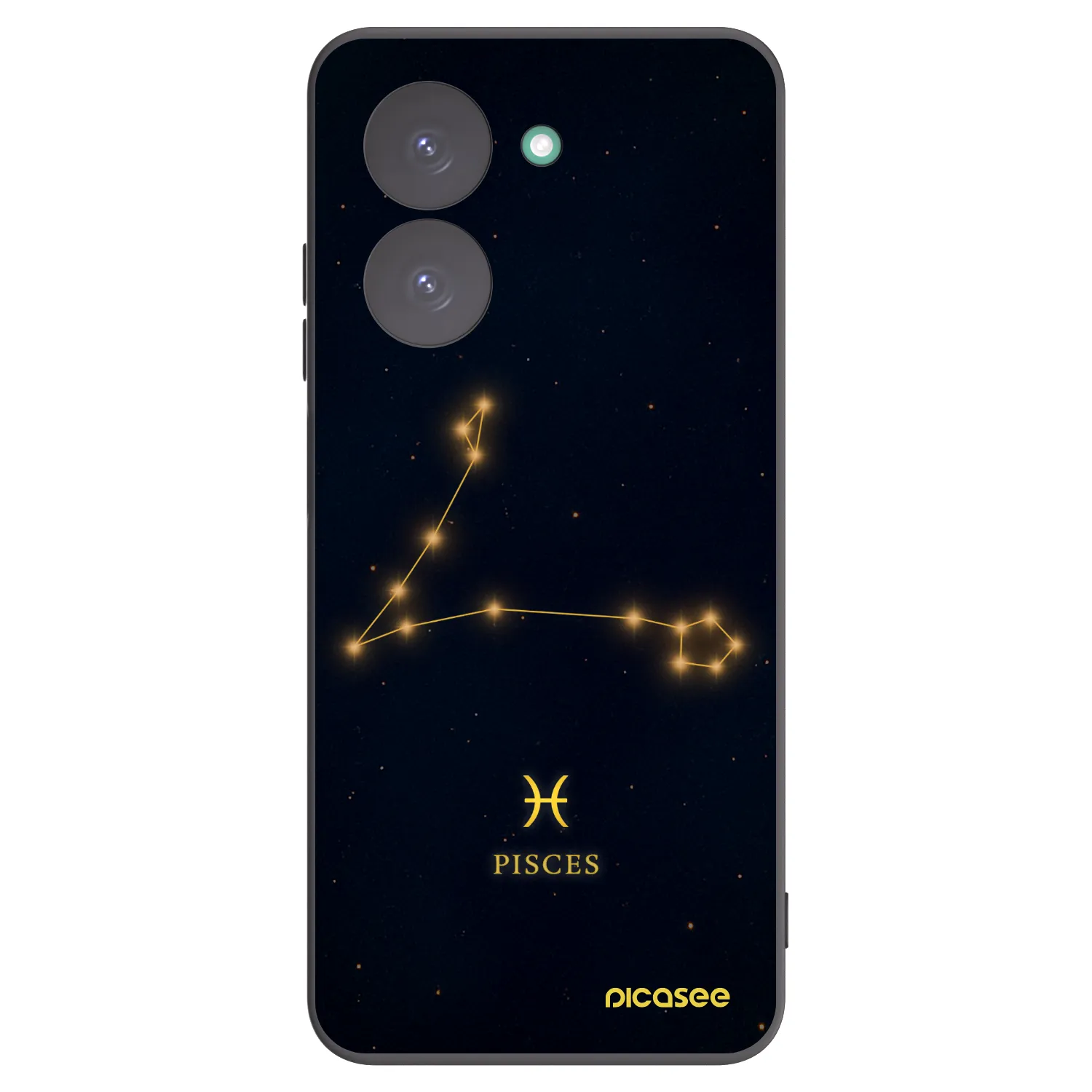 Picasee fekete szilikon tok az alábbi mobiltelefonokra Xiaomi Redmi A5 - PISCES