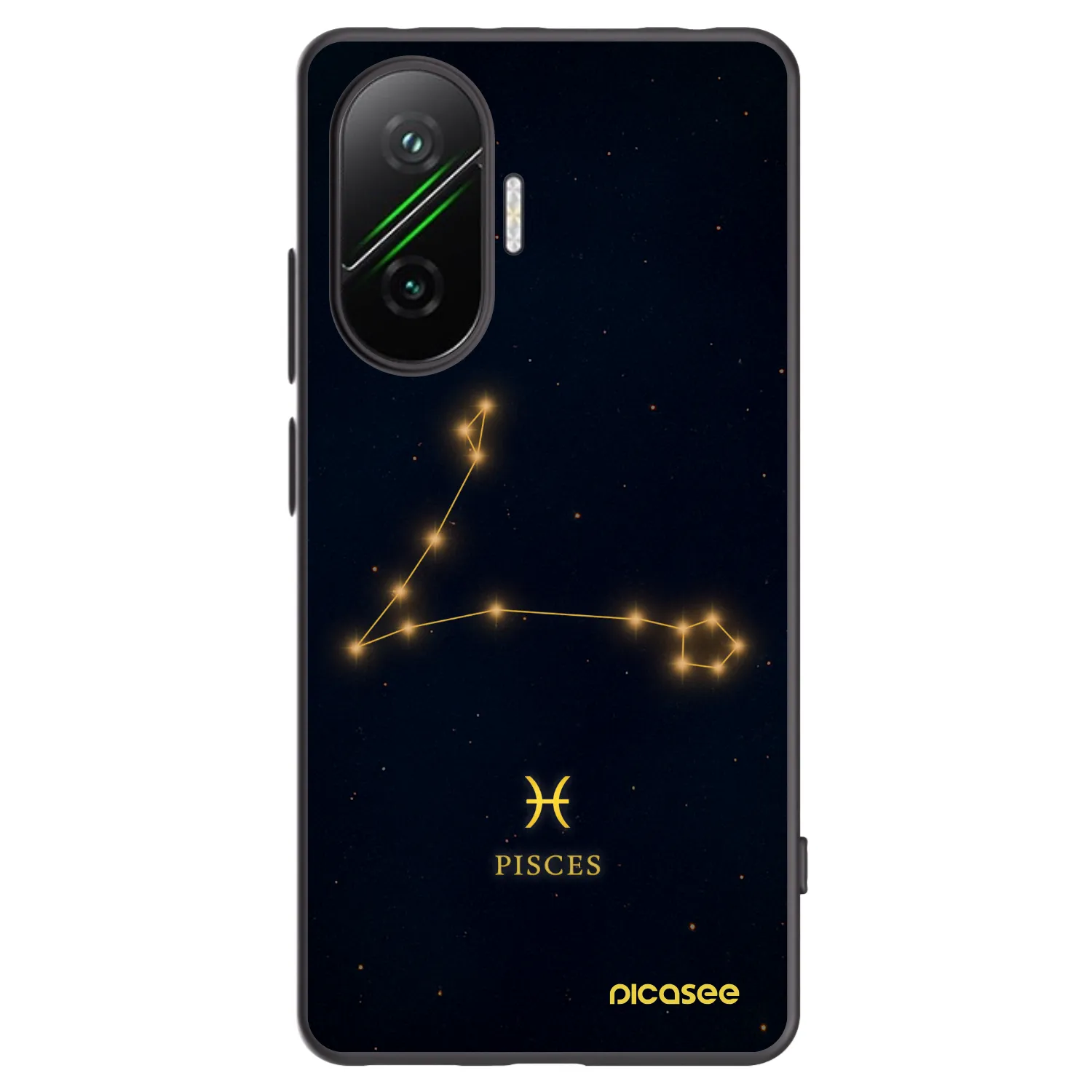Picasee fekete szilikon tok az alábbi mobiltelefonokra Xiaomi Poco F7 Pro 5G - PISCES
