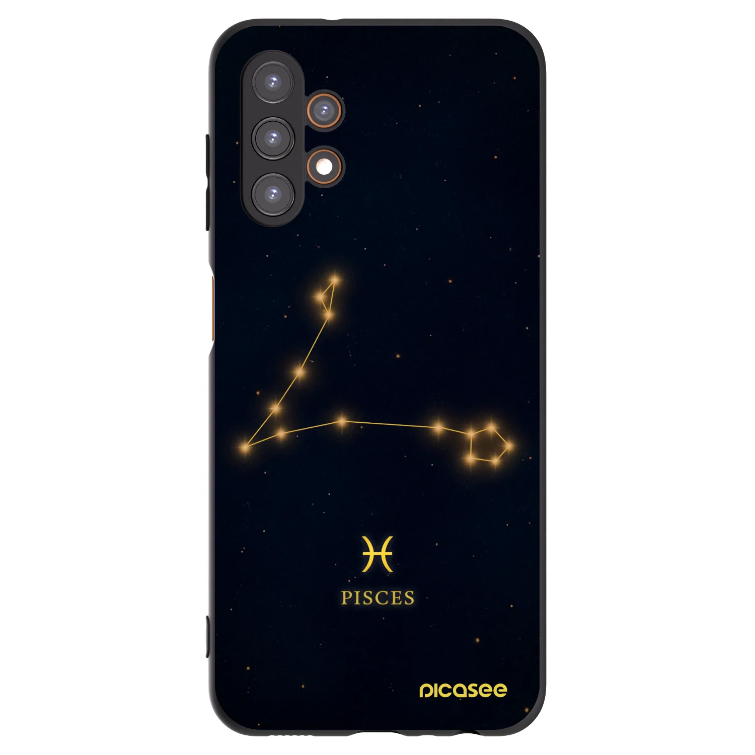 Picasee fekete szilikon tok az alábbi mobiltelefonokra Samsung Galaxy A13 5G - PISCES