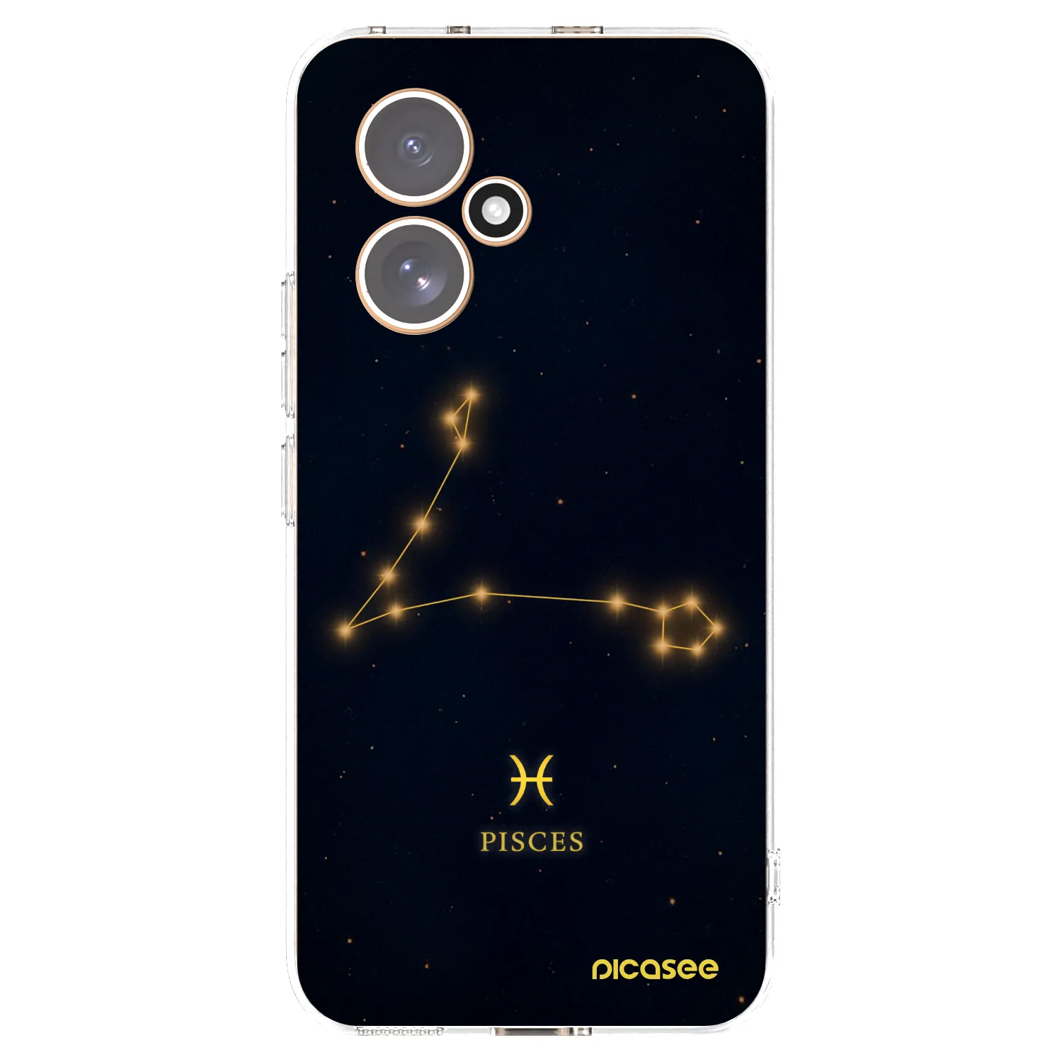 Picasee átlátszó szilikon tok az alábbi mobiltelefonokra Honor 400 5G - PISCES