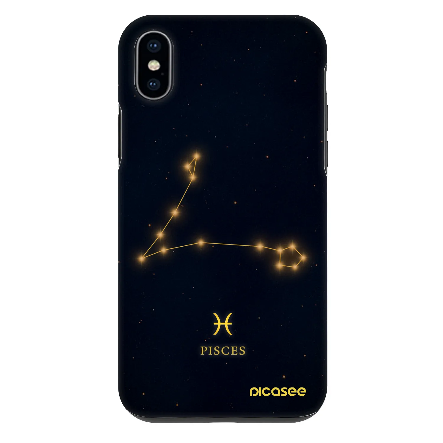 Picasee Fashion Case Apple iPhone XS Max - PISCES