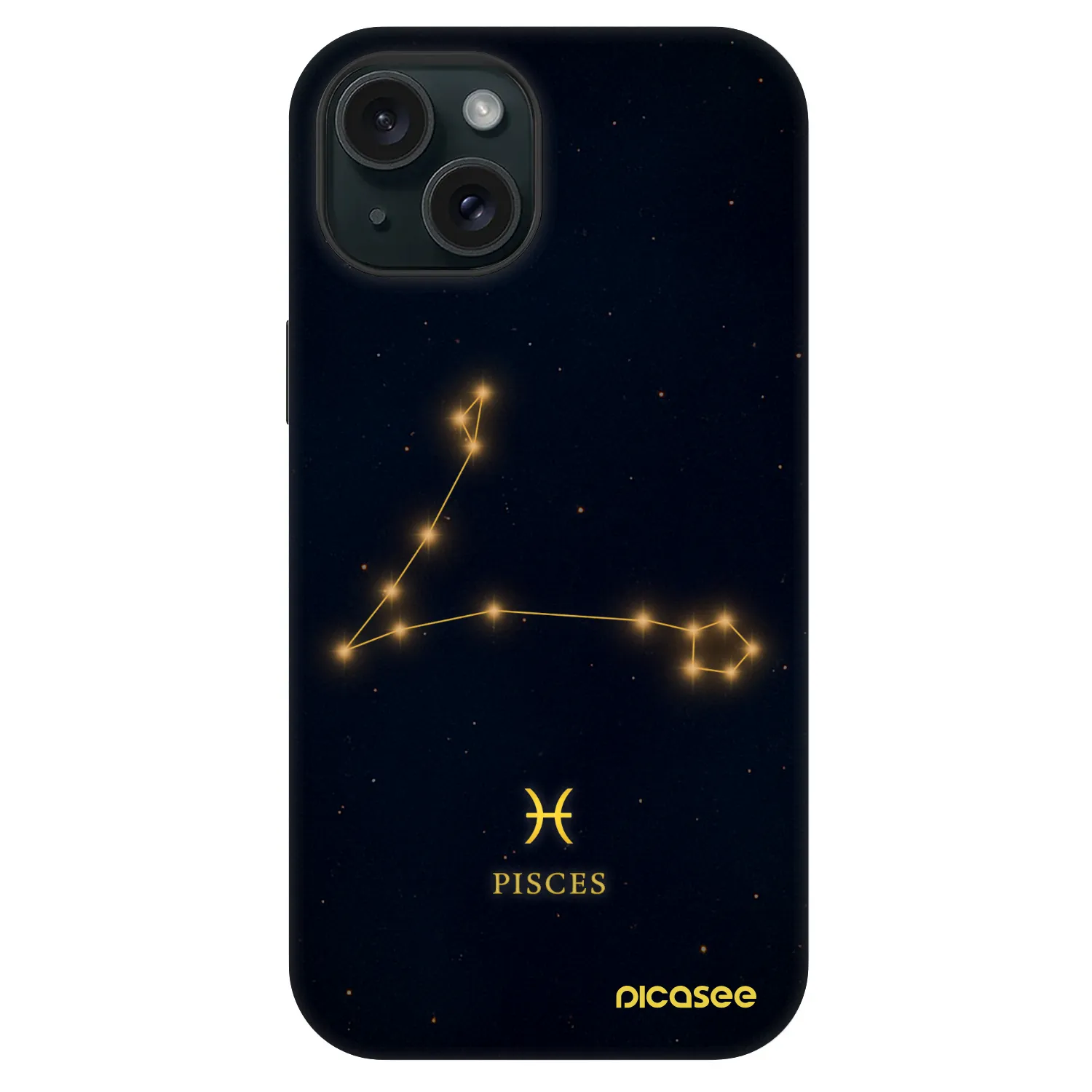Picasee Fashion Case MagSafe Apple iPhone 15 - PISCES